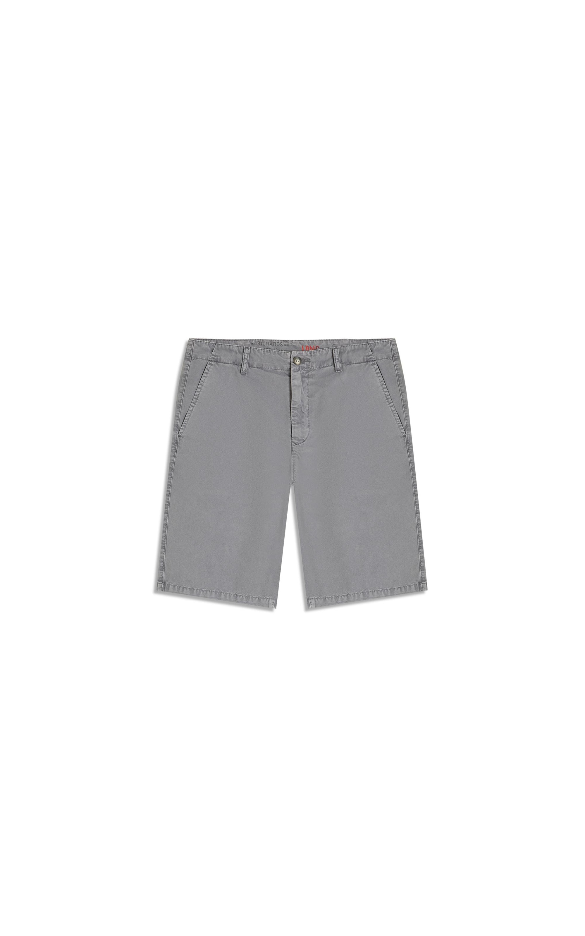 Bermuda Chino Con Cinza Claro