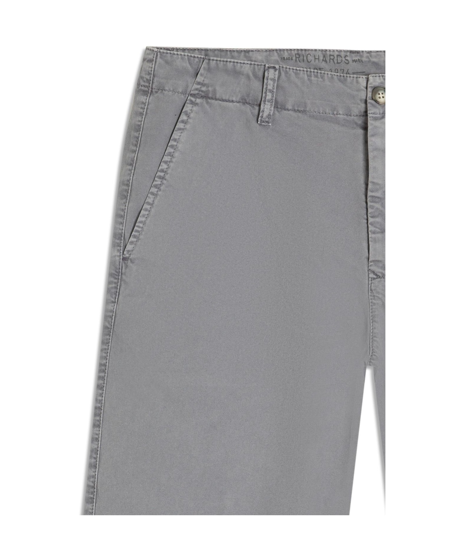Bermuda Chino Con Cinza Claro