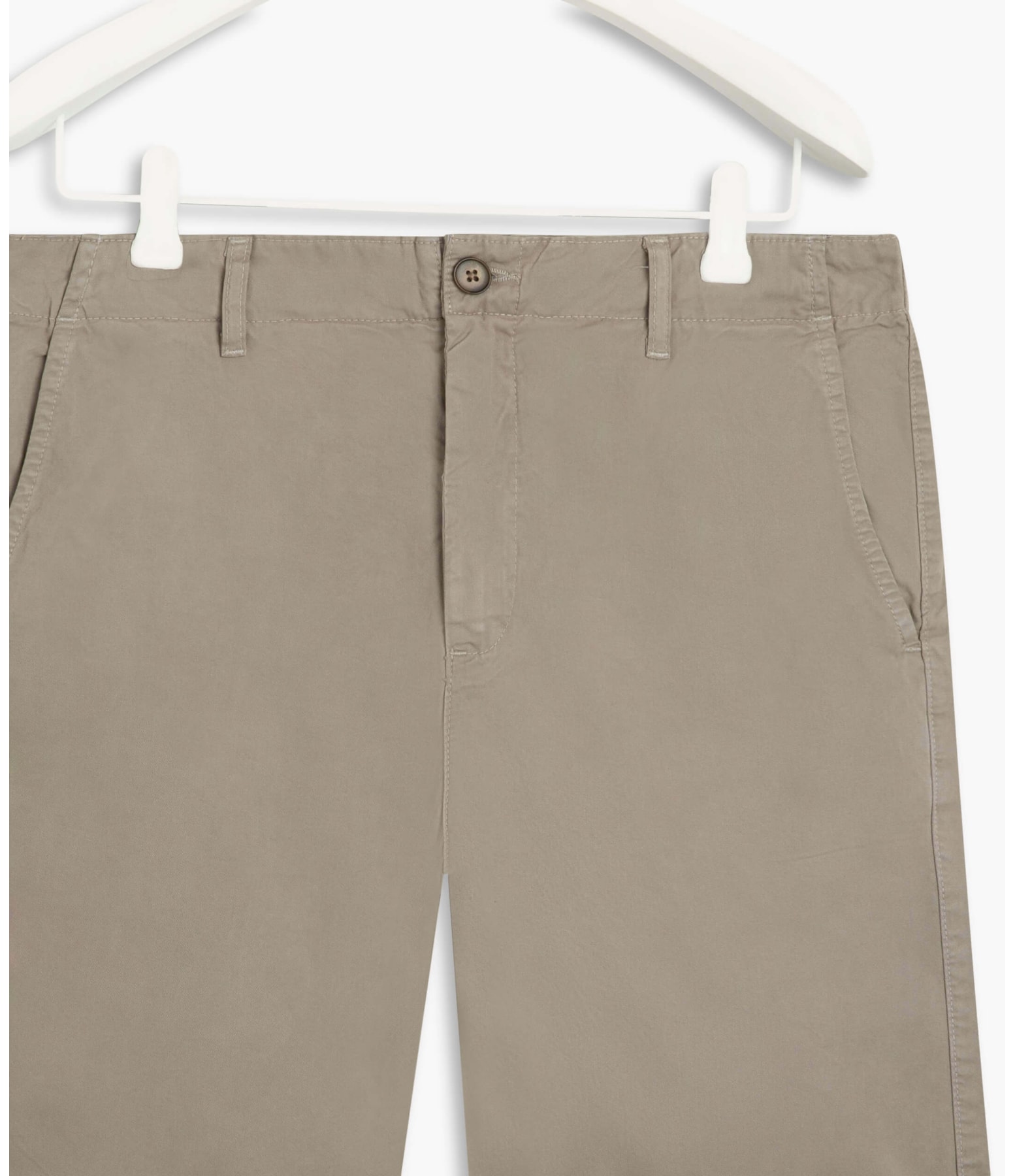 Bermuda Chino Con Cinza Medio