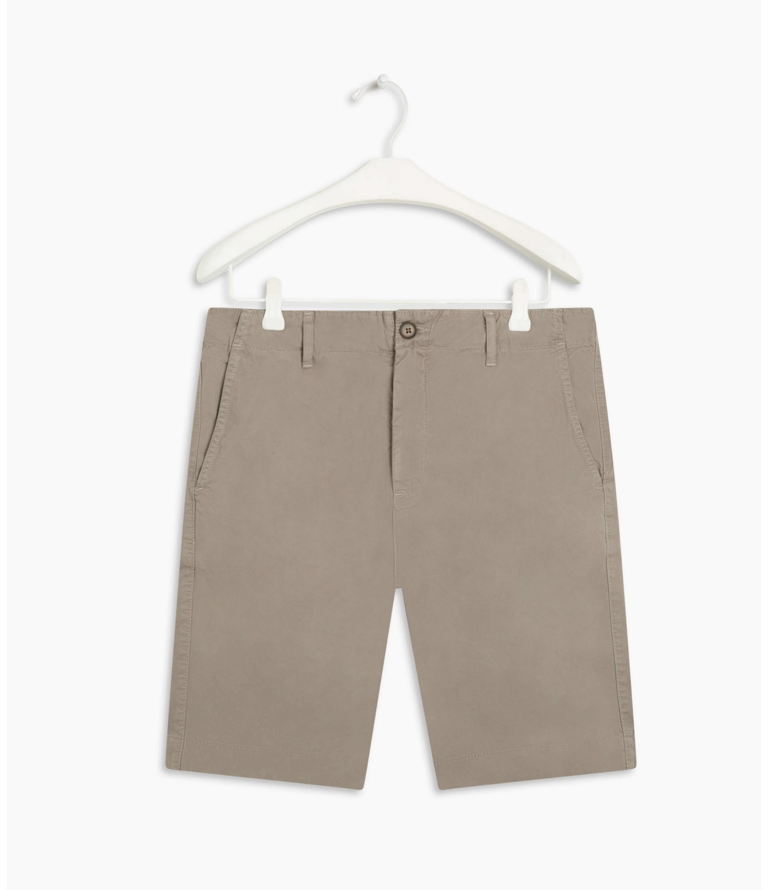 Bermuda Chino Con Cinza Medio
