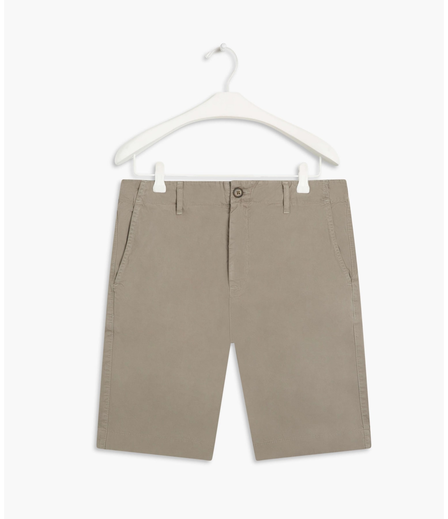Bermuda Chino Con Cinza Medio