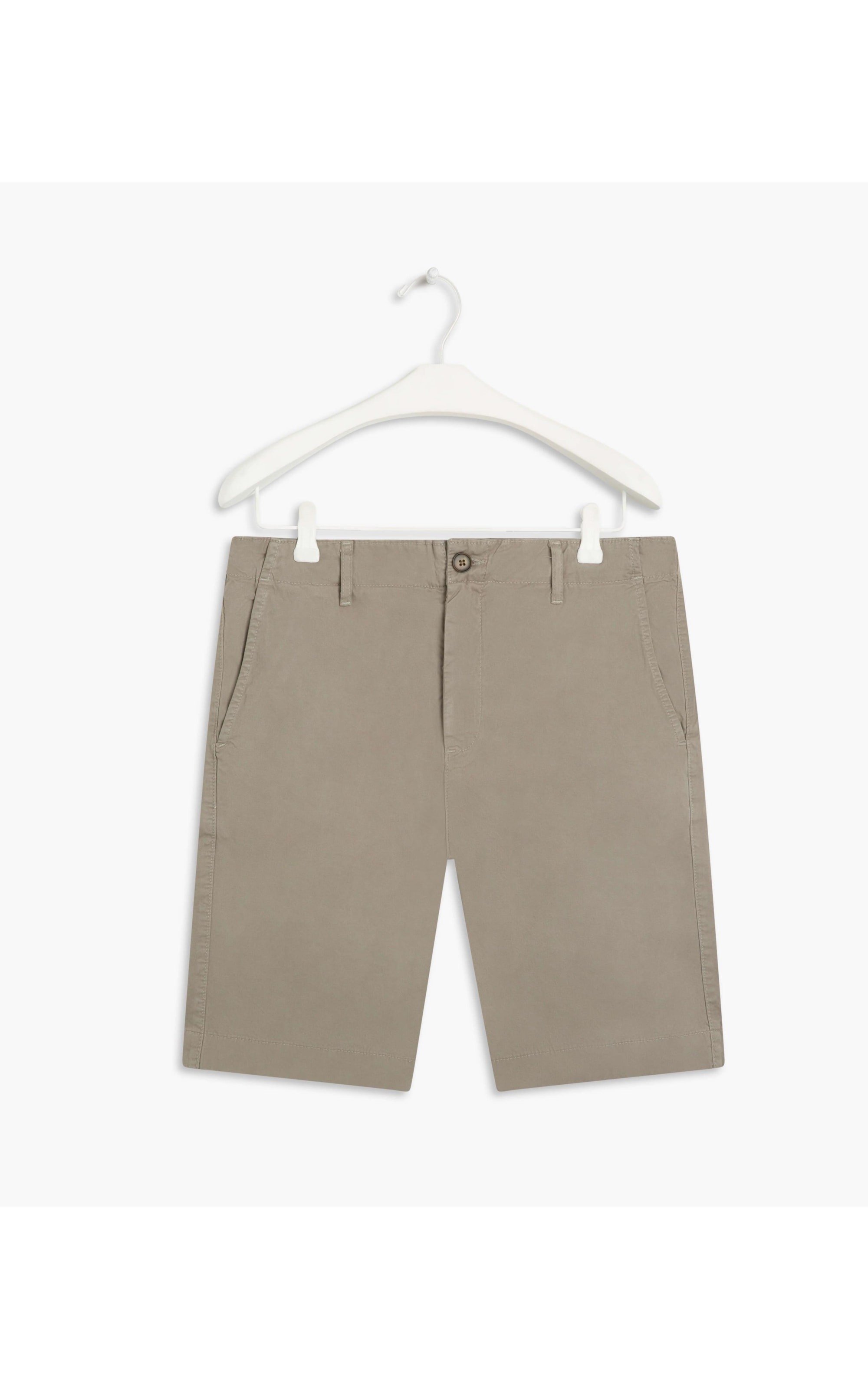 Bermuda Chino Con Cinza Medio