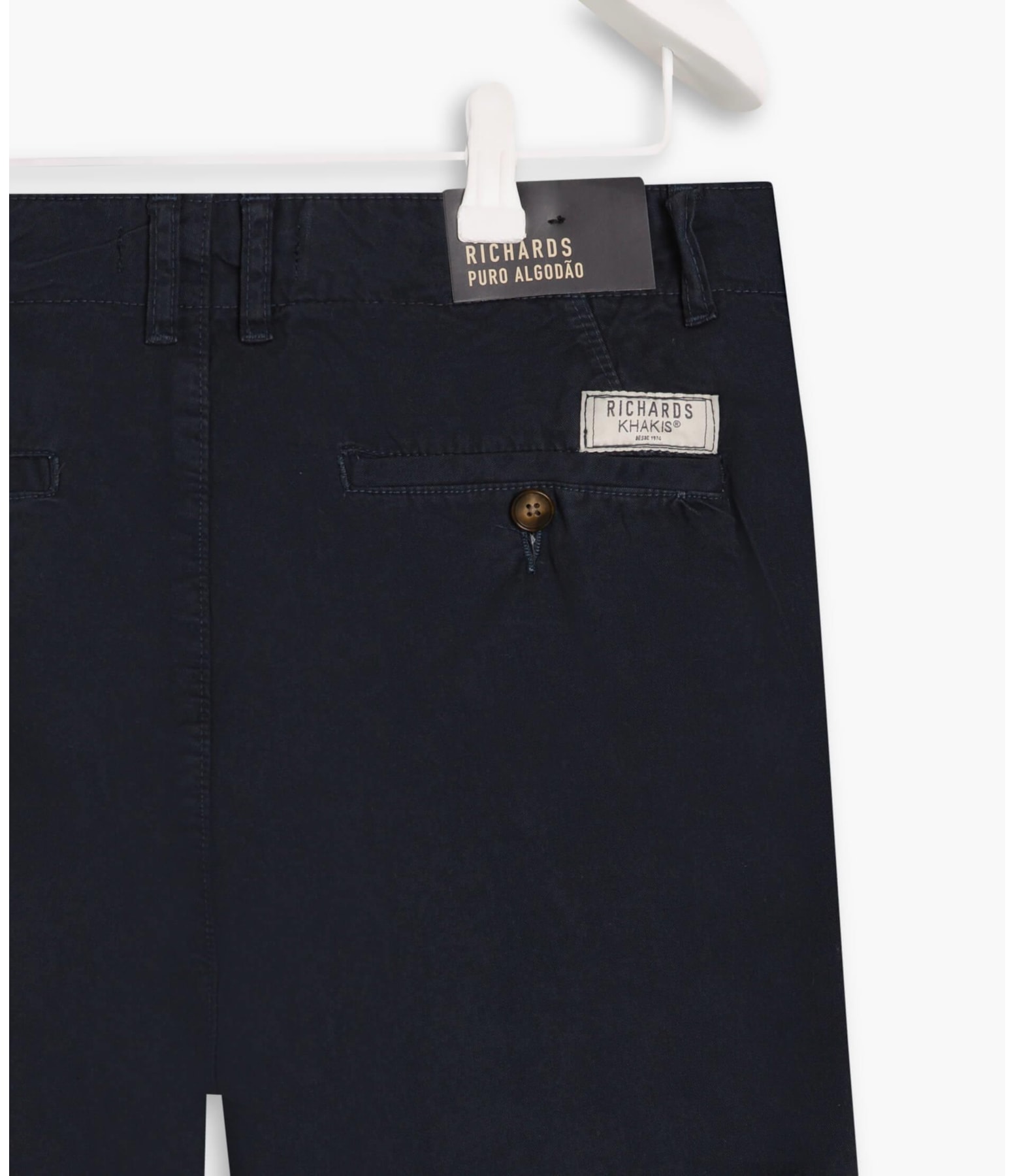 Bermuda Chino Con Dark Navy
