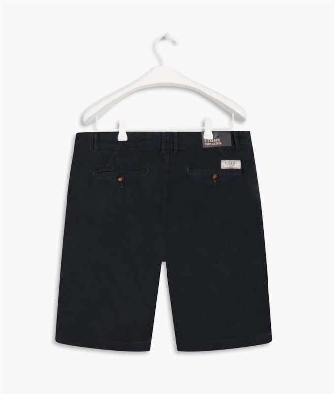 Bermuda Chino Con Dark Navy