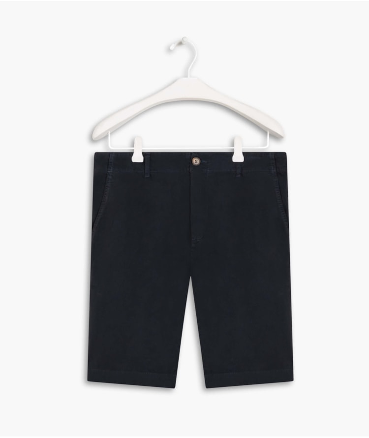 Bermuda Chino Con Dark Navy