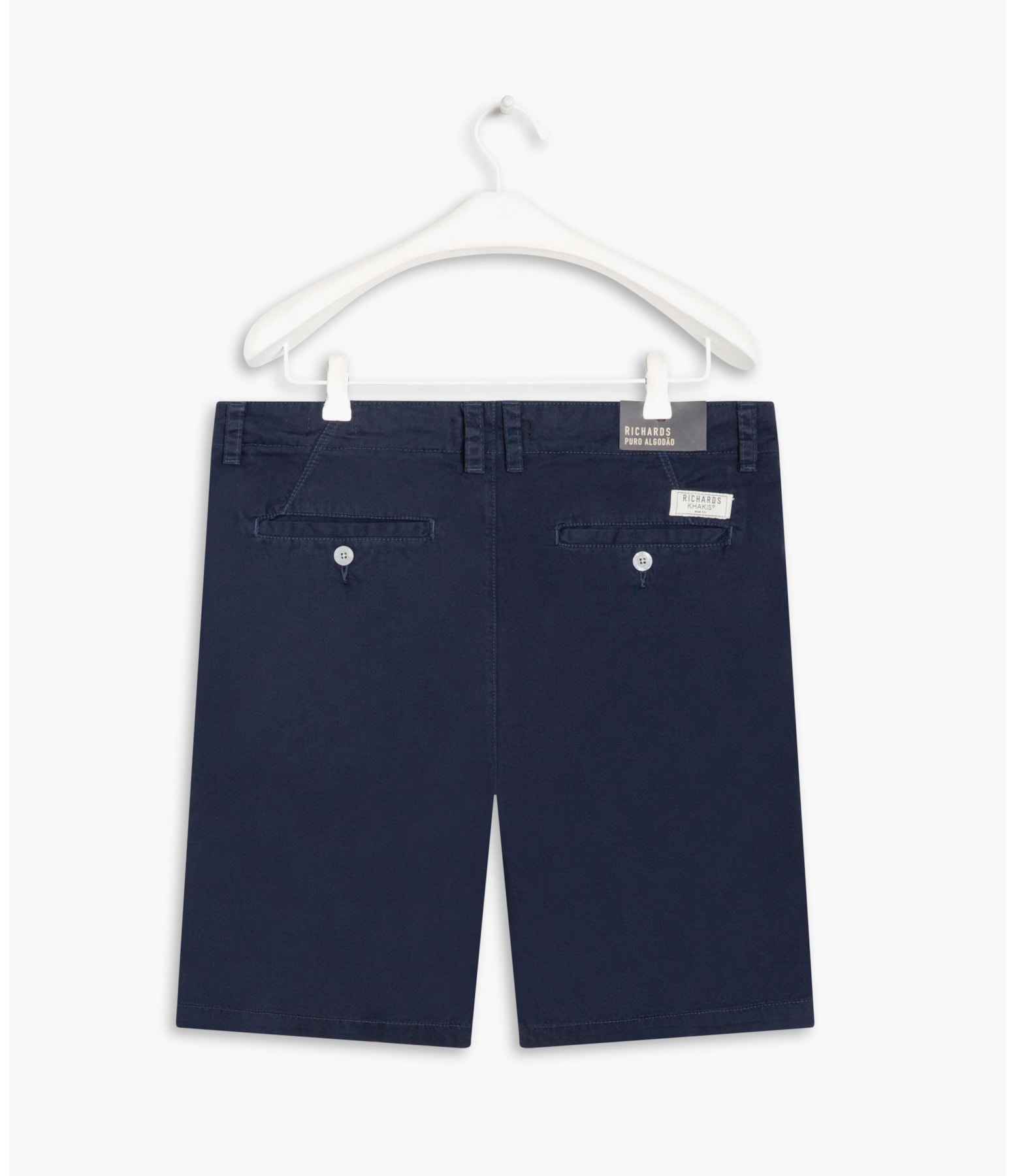 Bermuda Chino Con Dark Navy