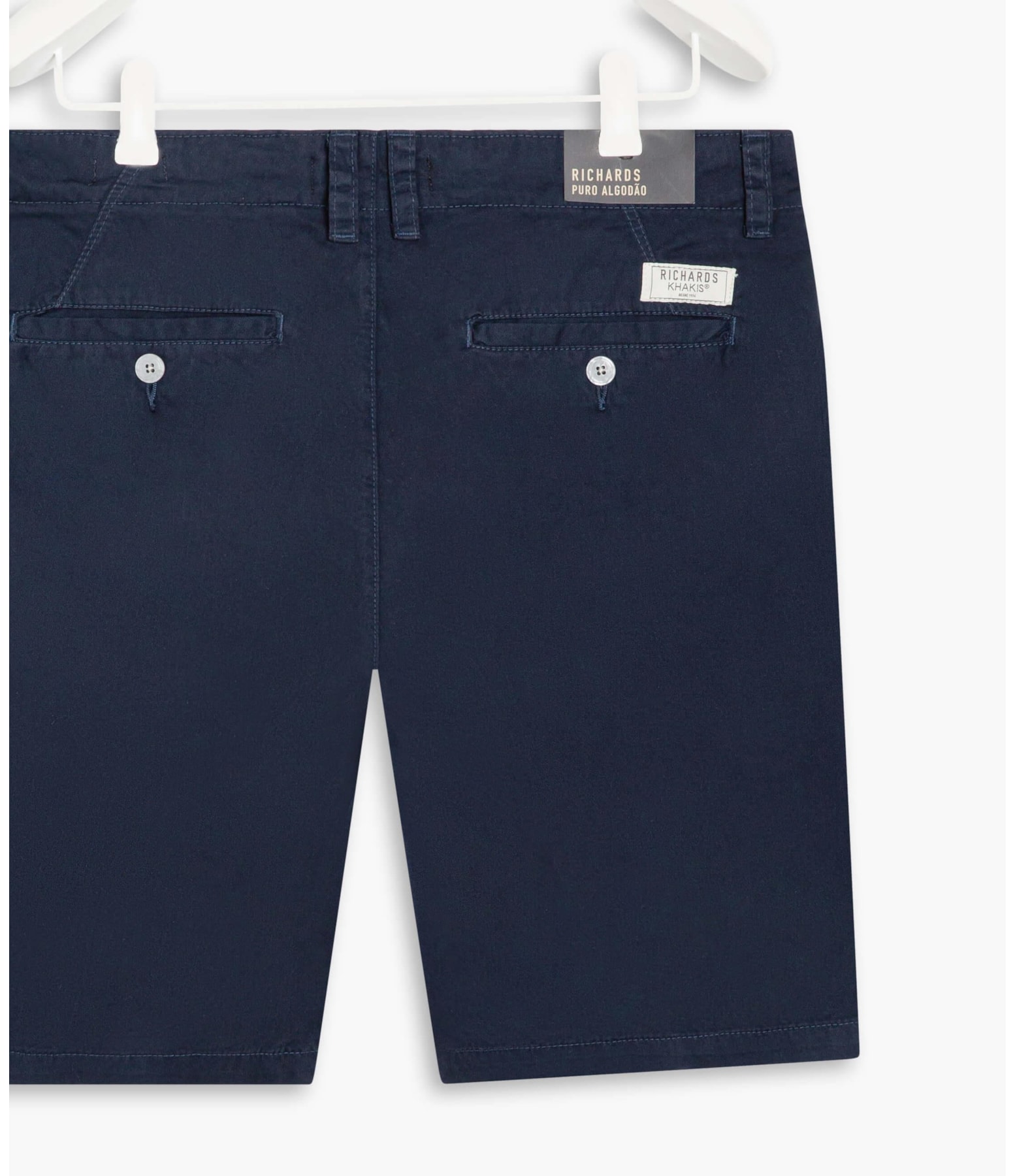 Bermuda Chino Con Dark Navy