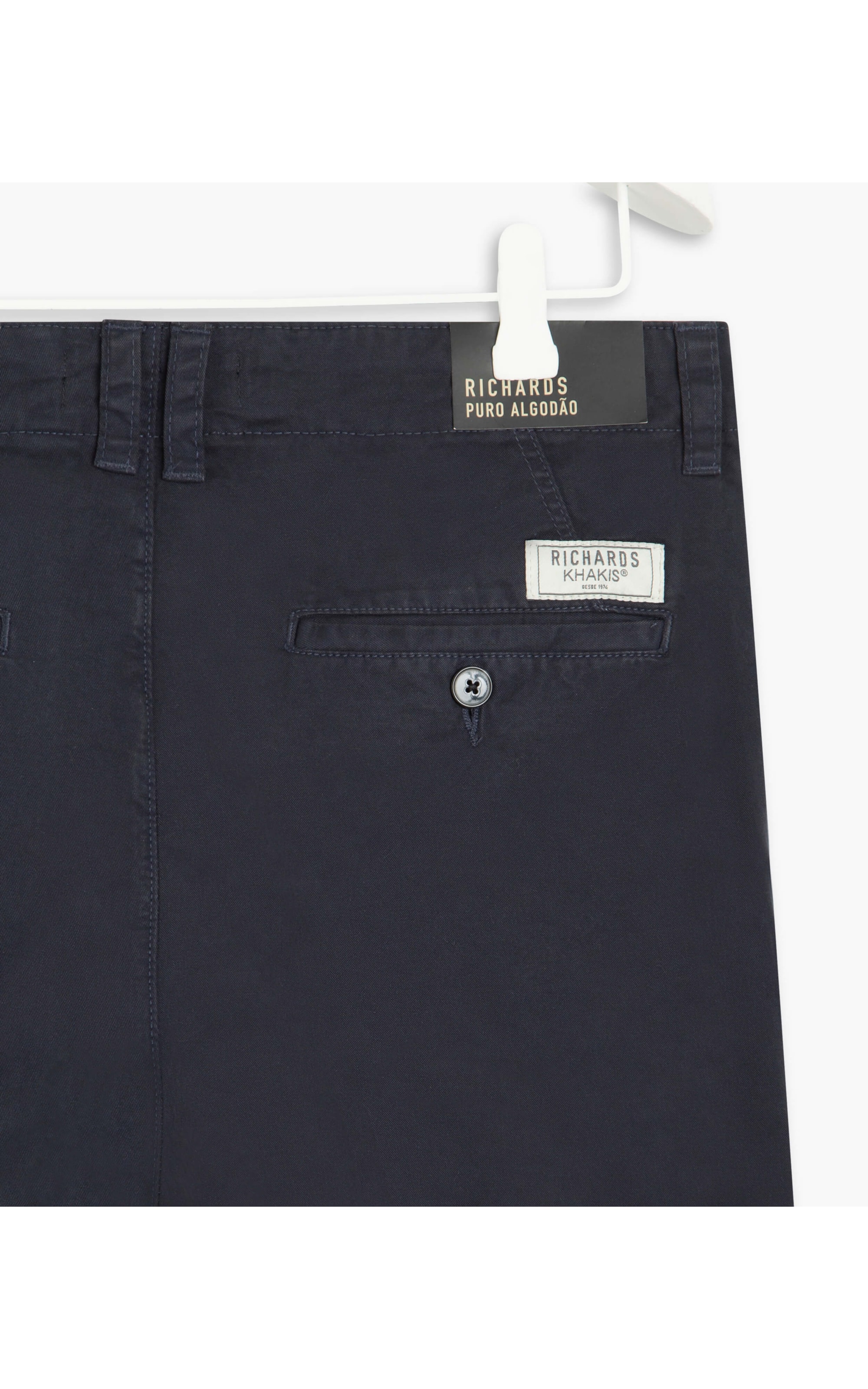 Bermuda Chino Con Dark Navy