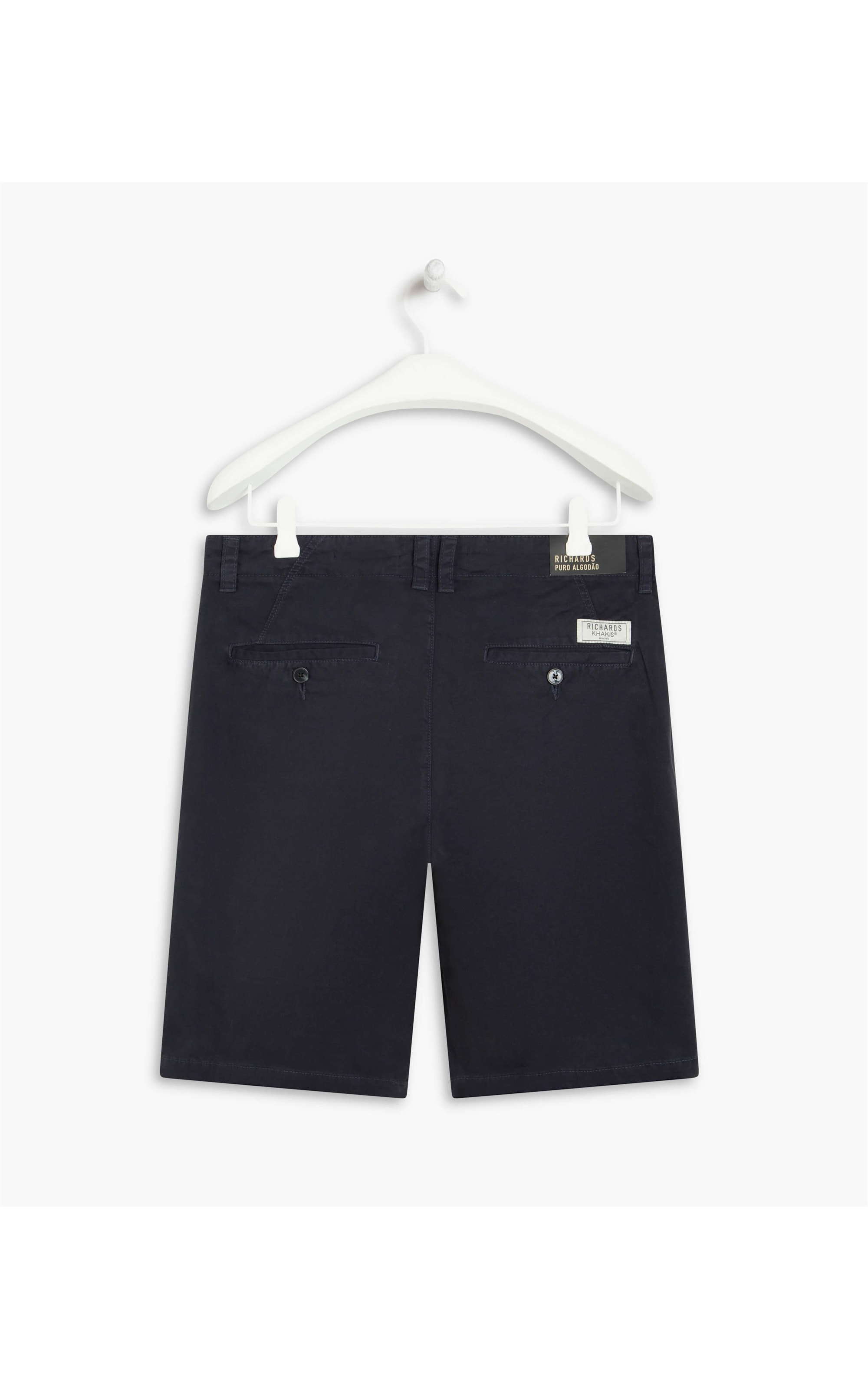 Bermuda Chino Con Dark Navy