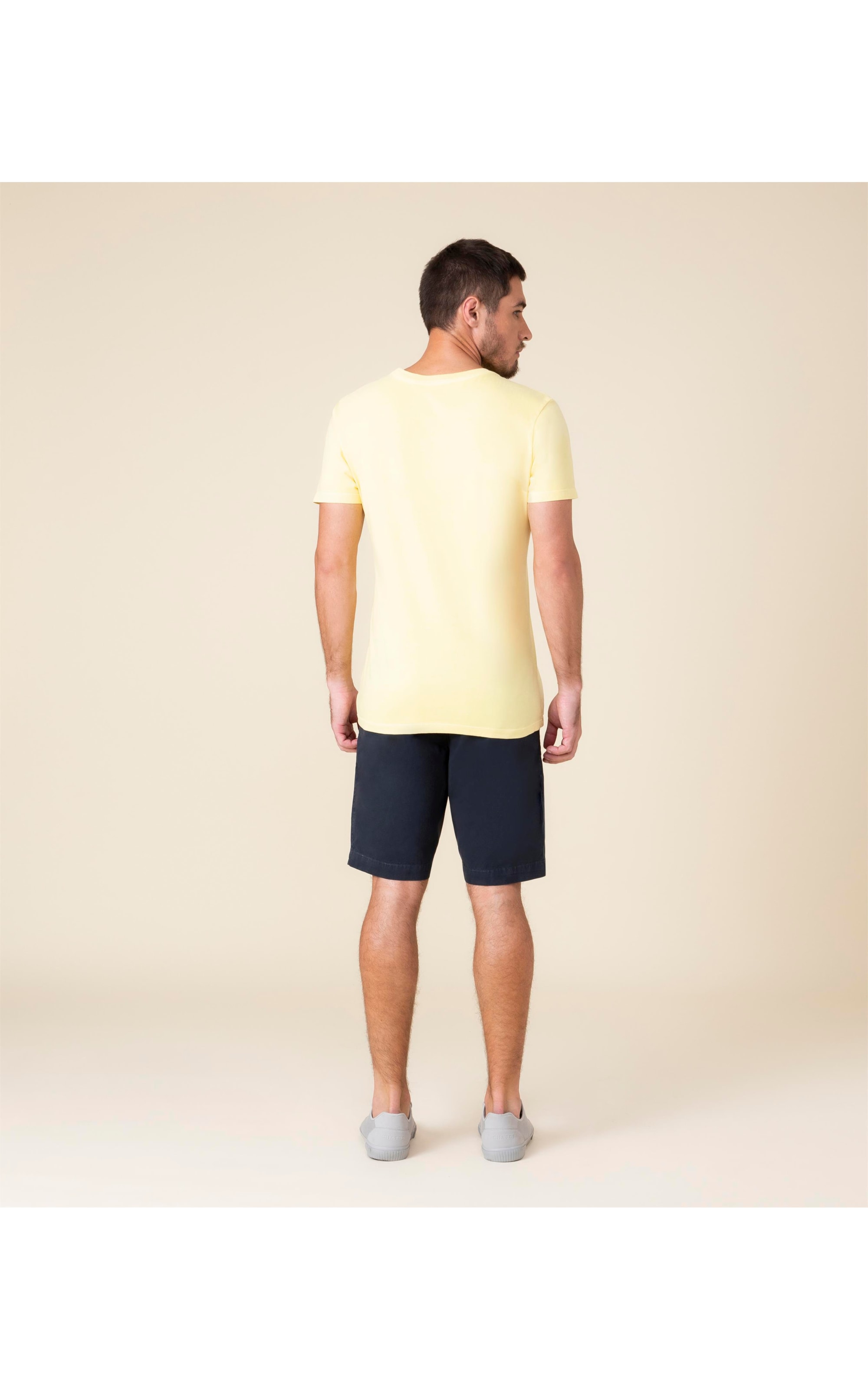 Bermuda Chino Con Dark Navy