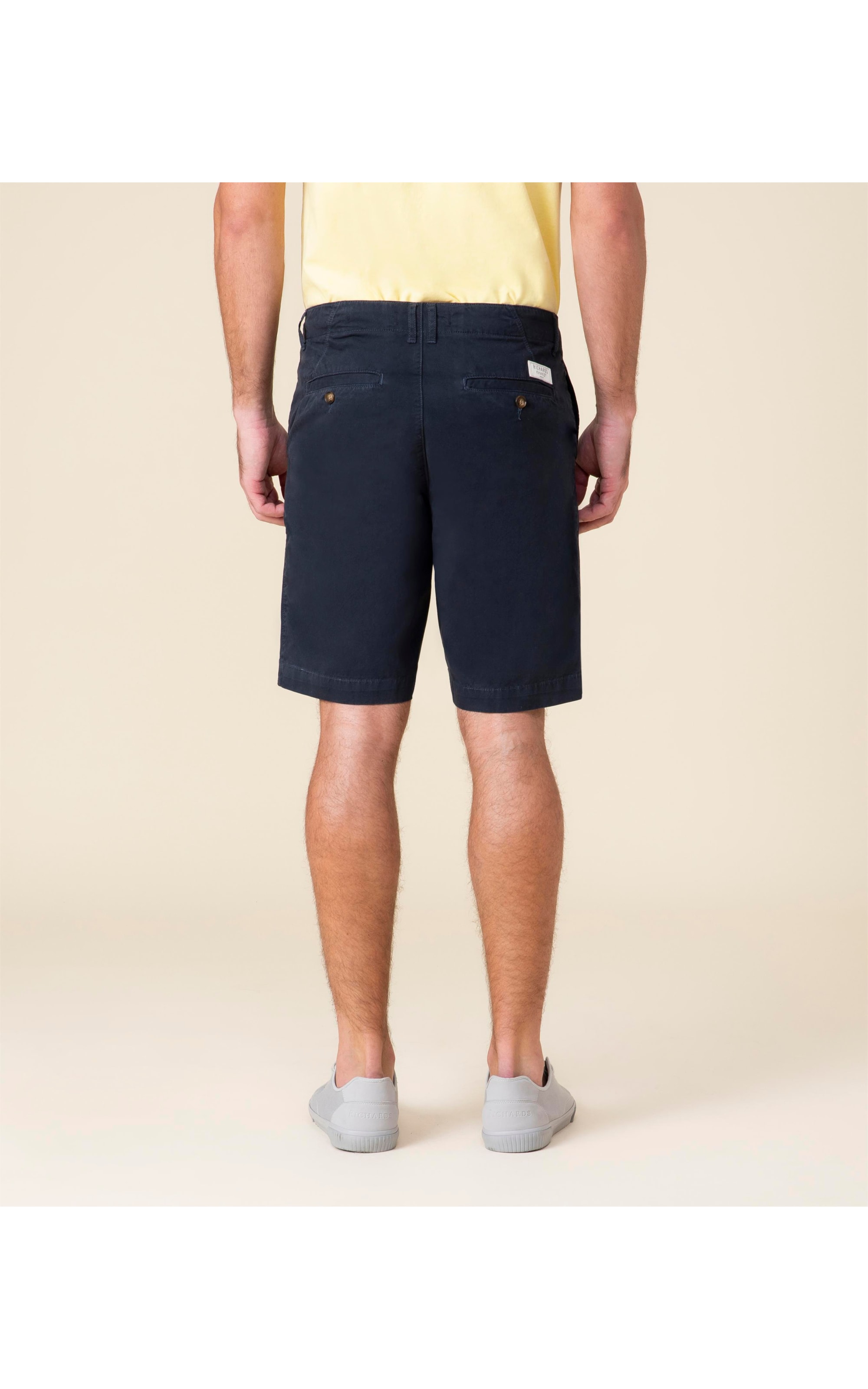 Bermuda Chino Con Dark Navy
