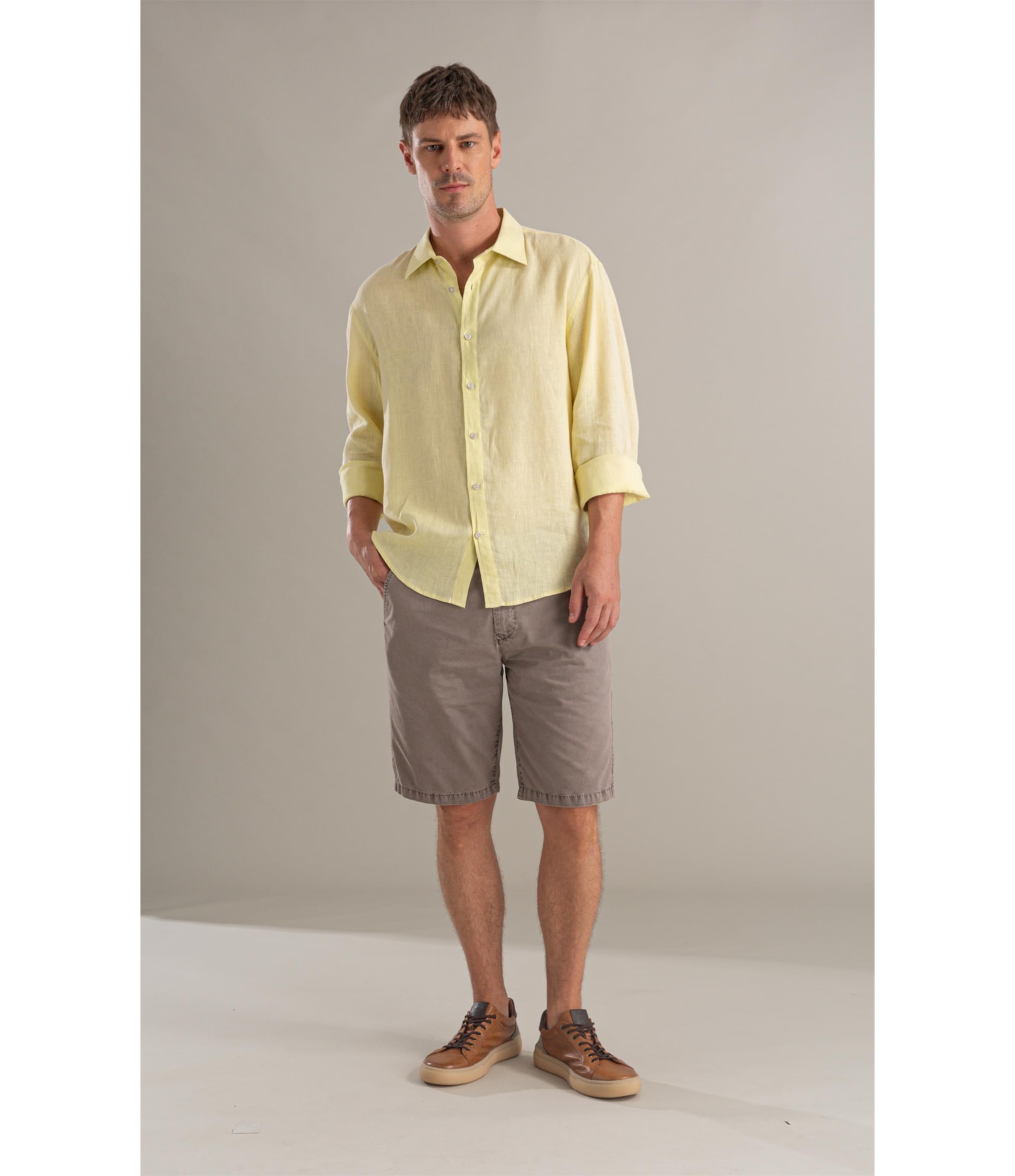 Bermuda Chino Con Husk