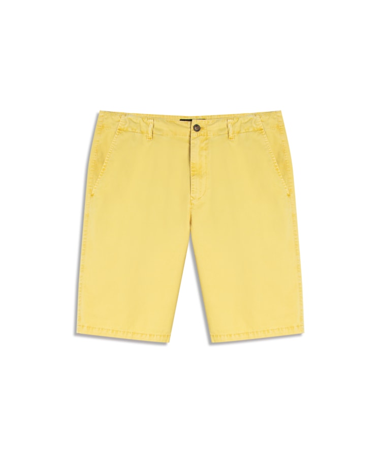 Bermuda Chino Con Mostarda