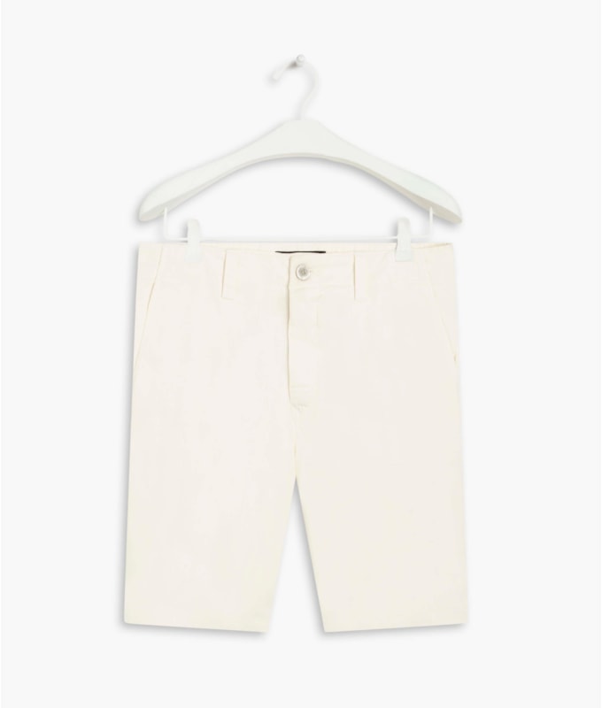 Bermuda Chino Con Off White