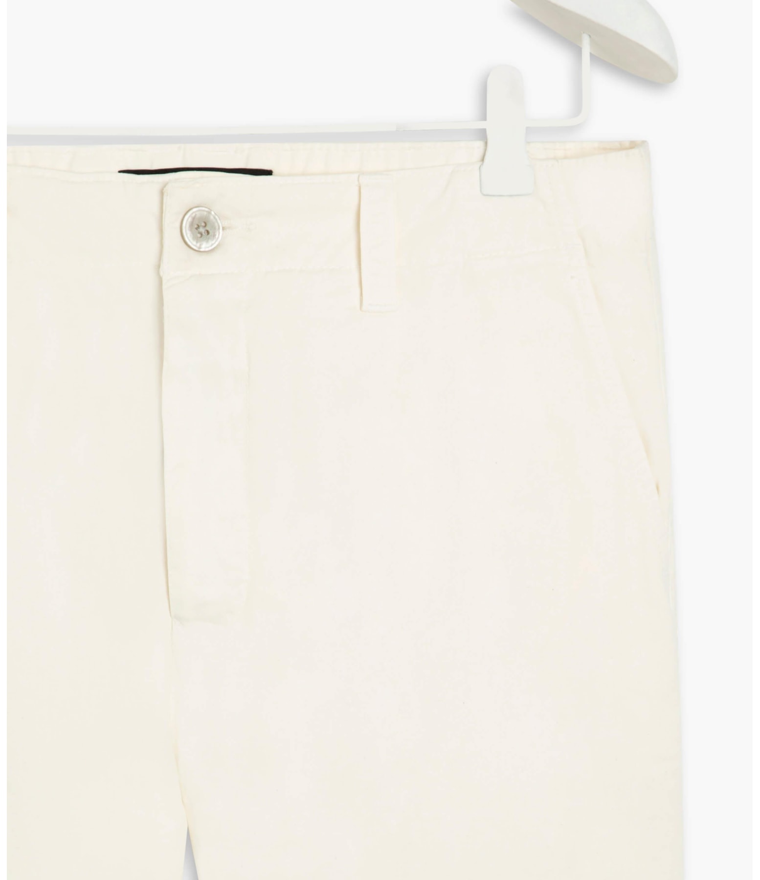 Bermuda Chino Con Off White