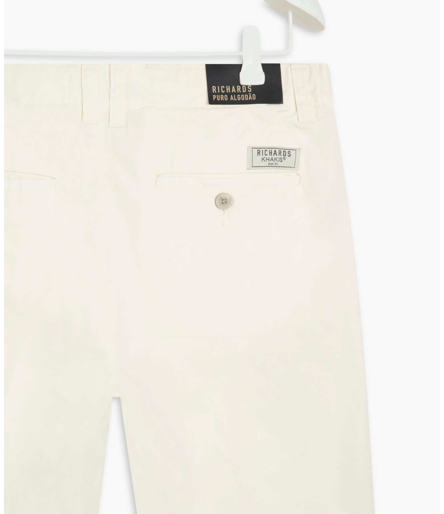 Bermuda Chino Con Off White