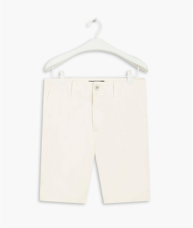 Bermuda Chino Con Off White