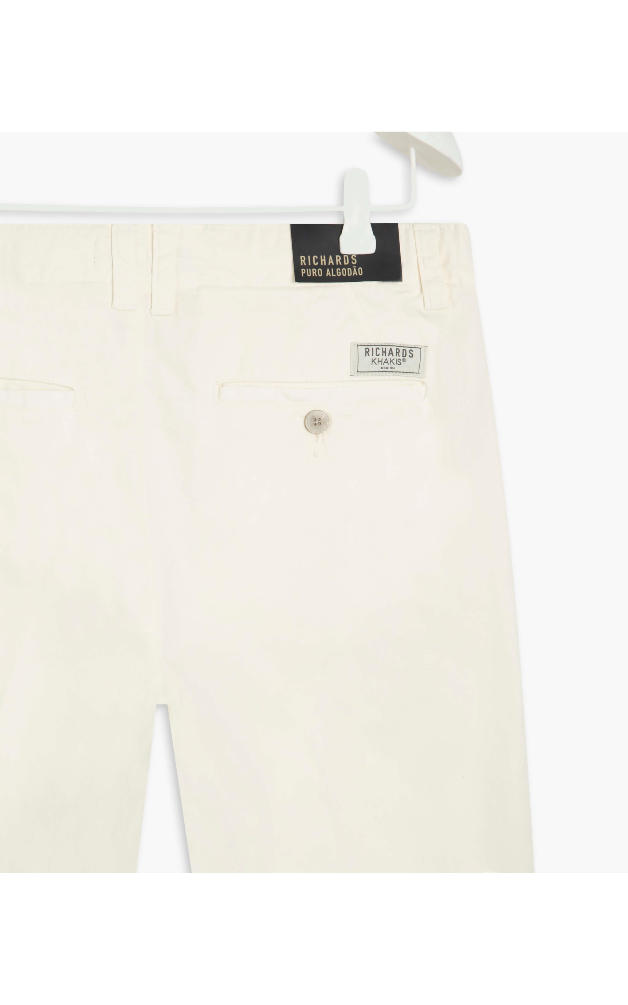 Bermuda Chino Con Off White