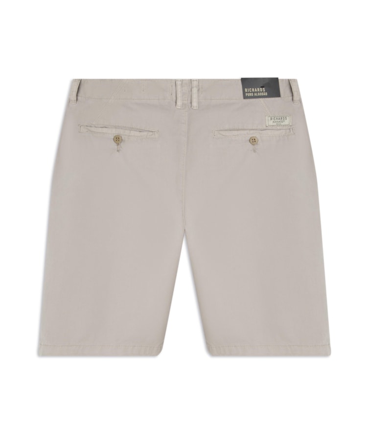 Bermuda Chino Con Silver