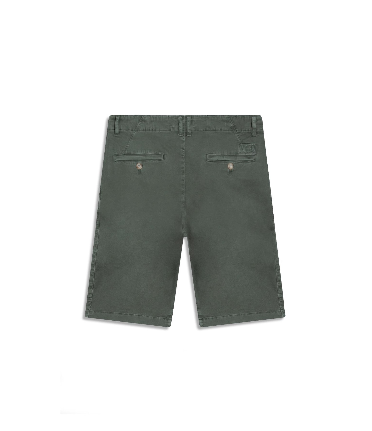 Bermuda Chino Con Verde Army i