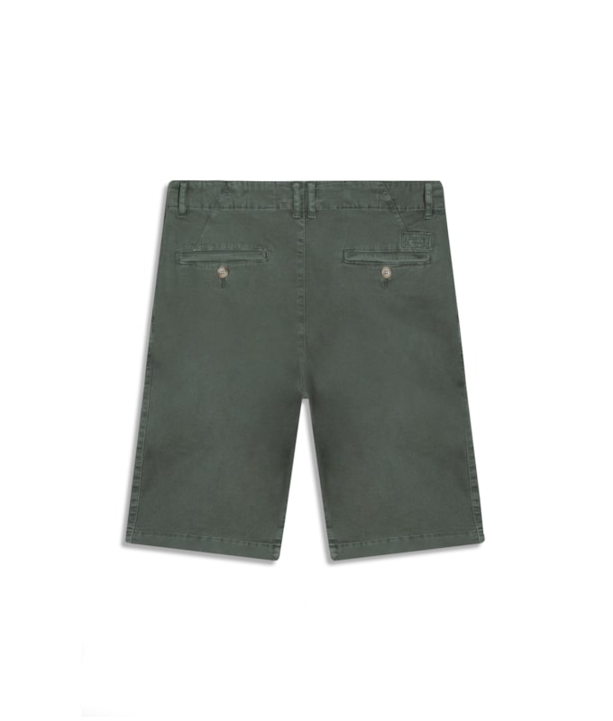 Bermuda Chino Con Verde Army i