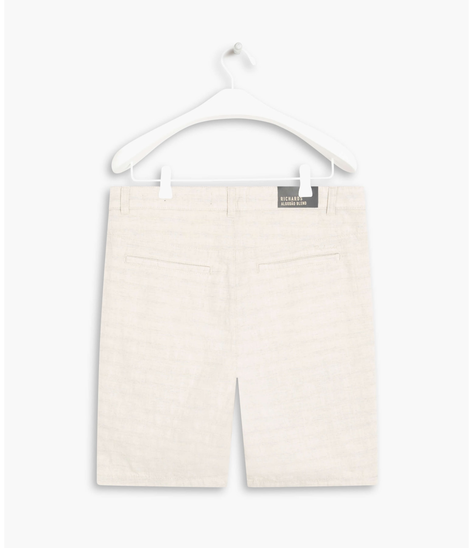 Bermuda Chino Cotton Flame Gelo
