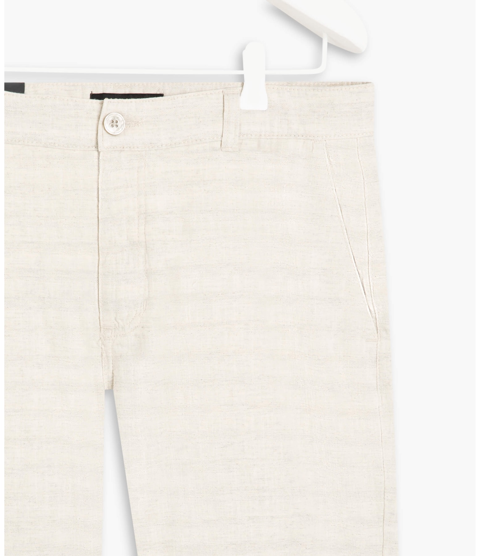 Bermuda Chino Cotton Flame Gelo