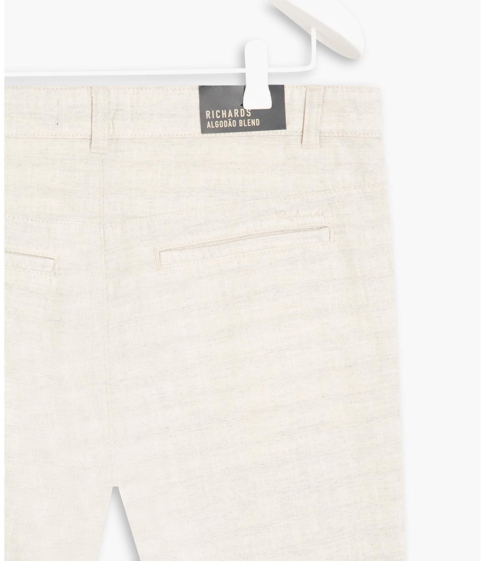 Bermuda Chino Cotton Flame Gelo