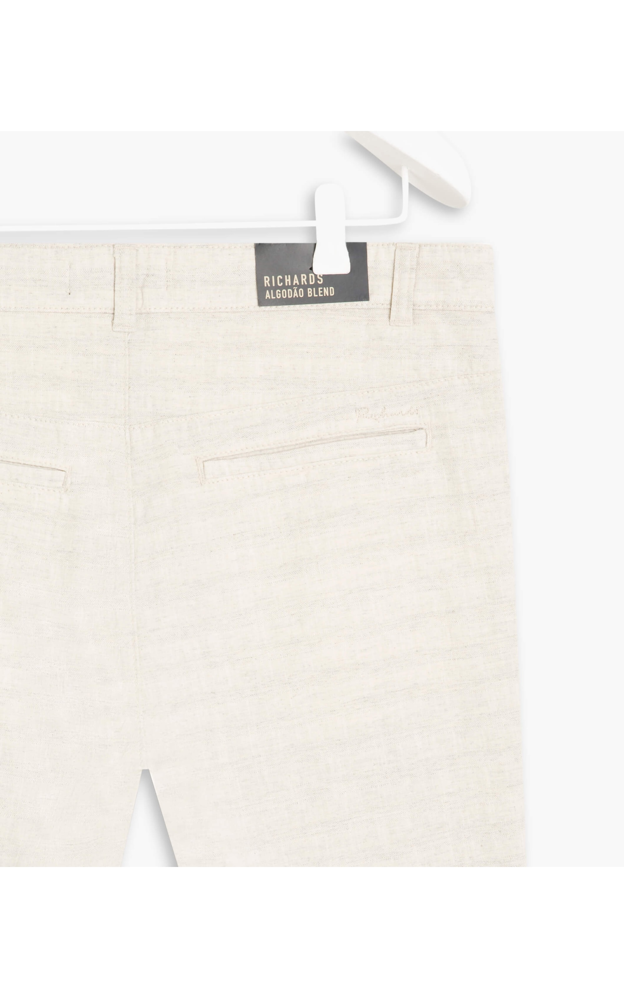 Bermuda Chino Cotton Flame Gelo