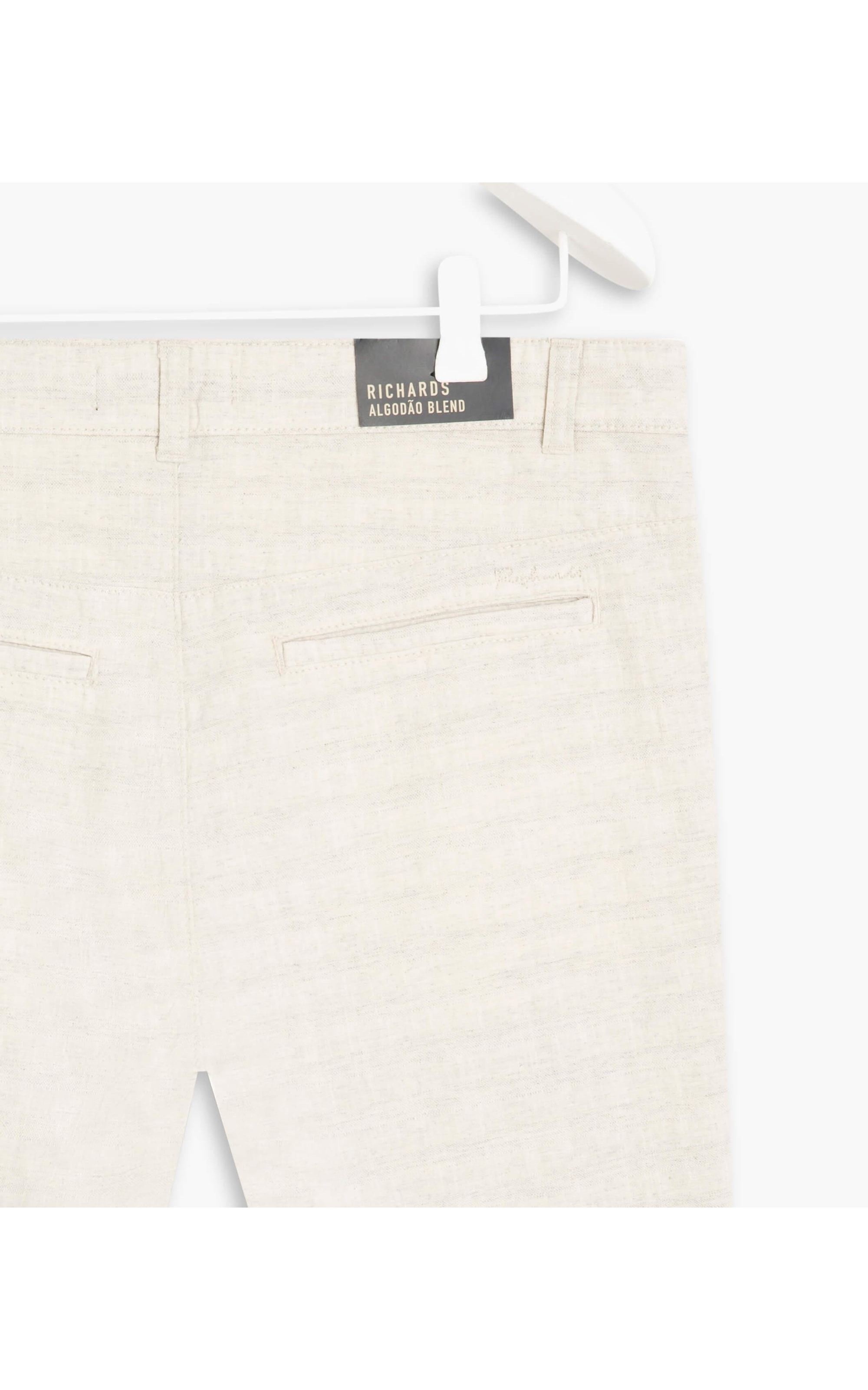 Bermuda Chino Cotton Flame Gelo