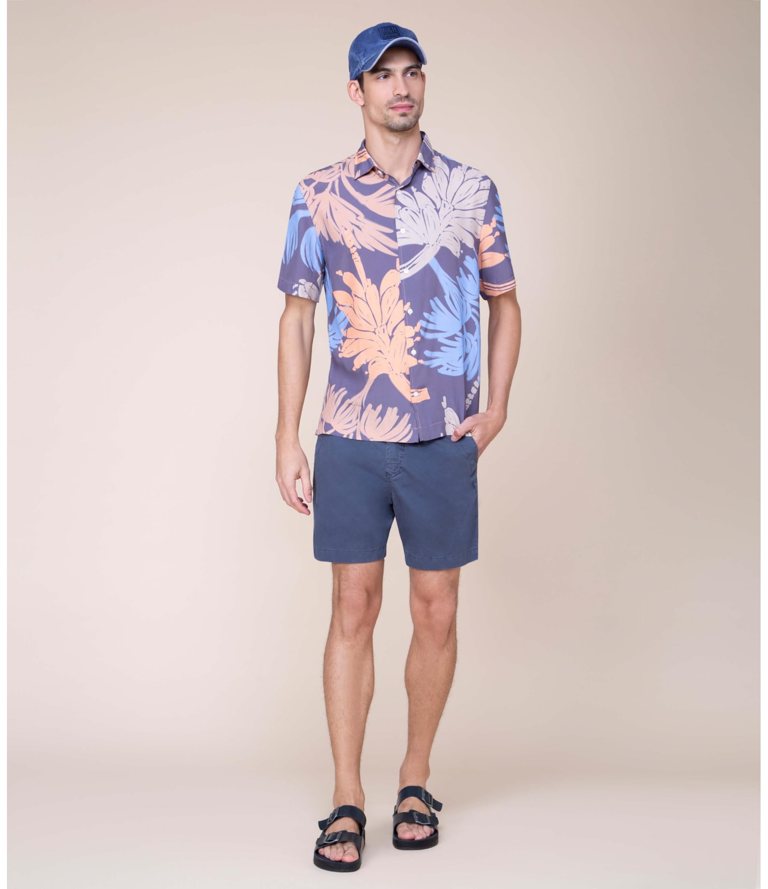 Bermuda Chino Hawaii Azul Jeans
