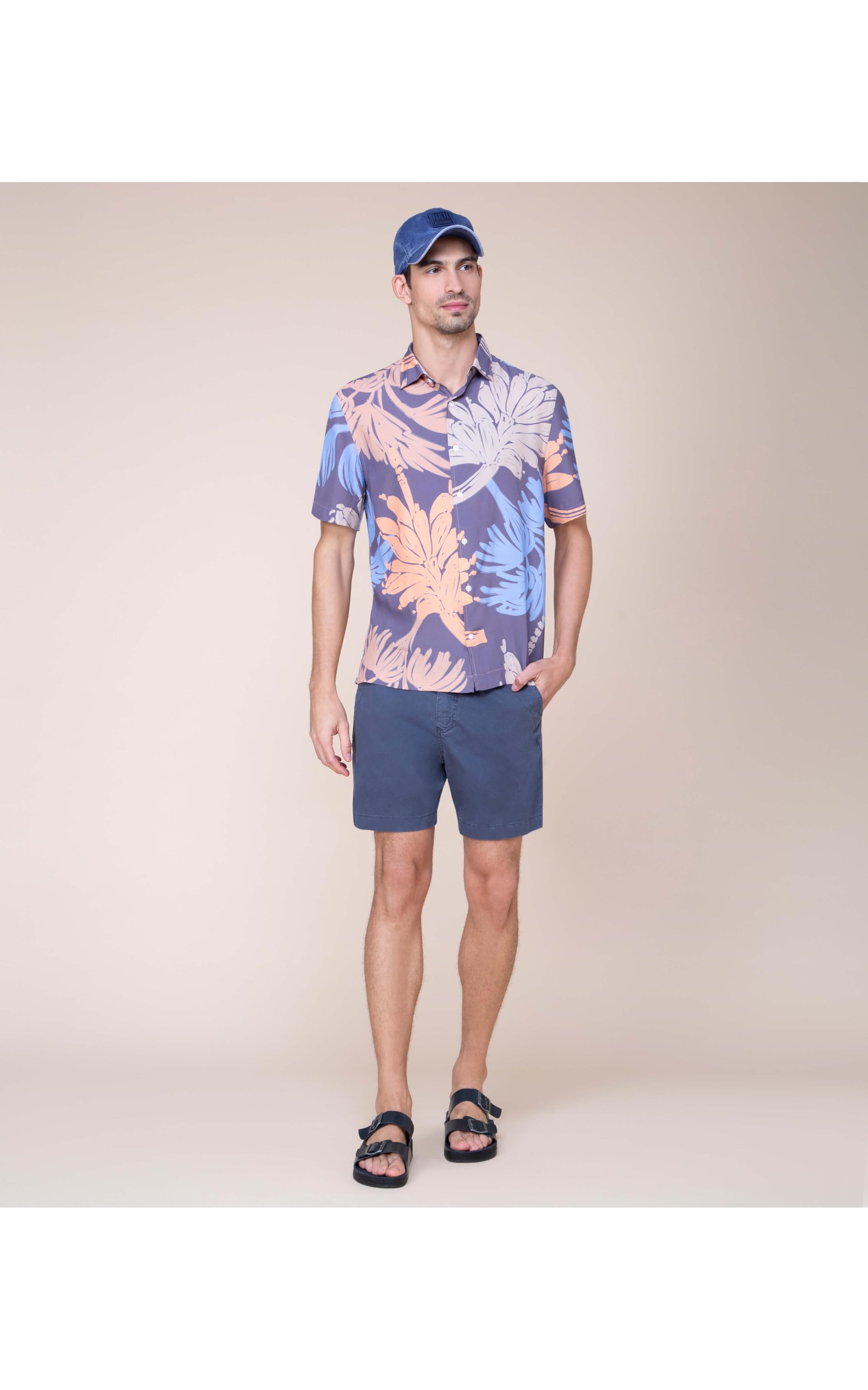 Bermuda Chino Hawaii Azul Jeans