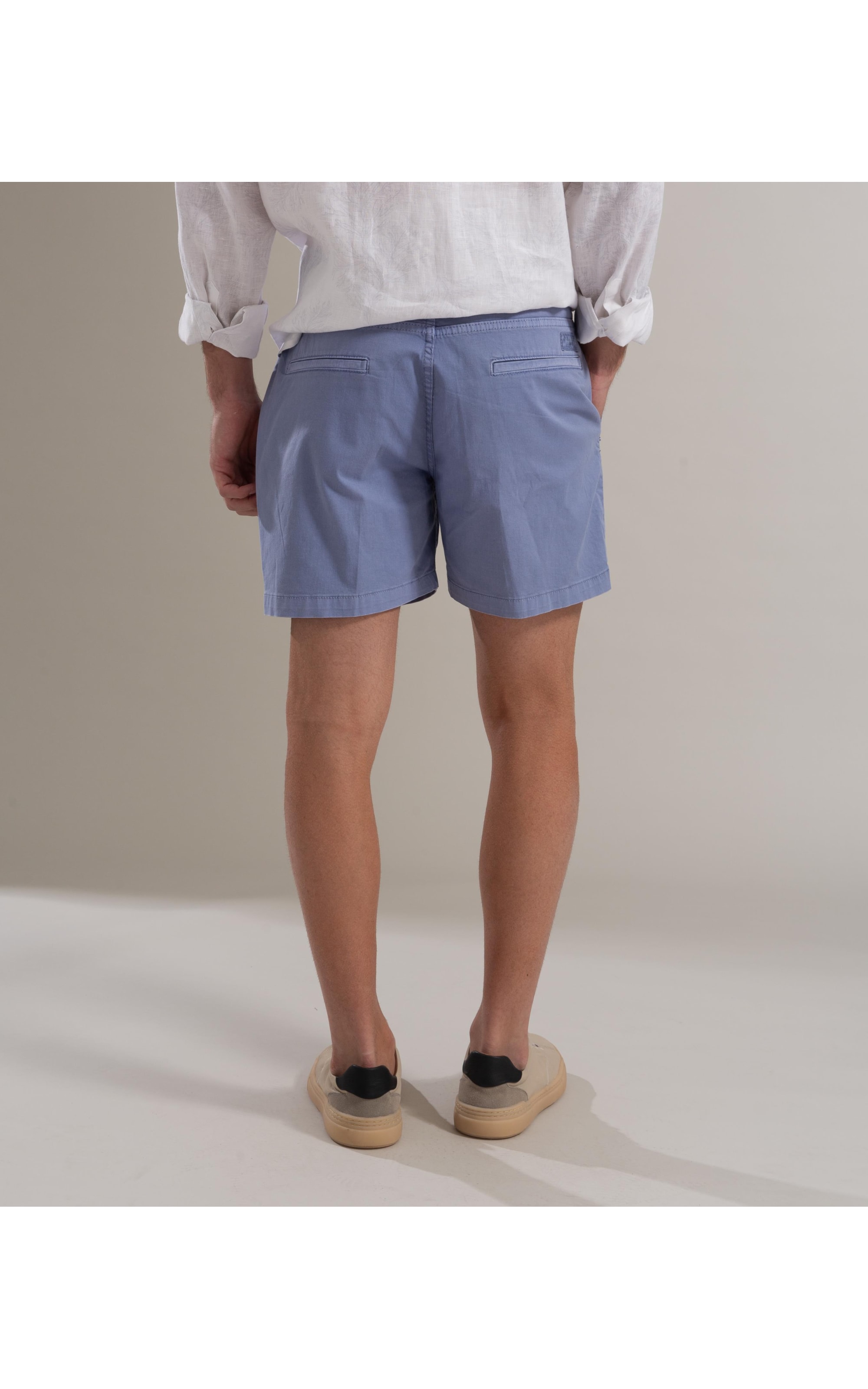 Bermuda Chino Hawaii Canvas Azul Pervante