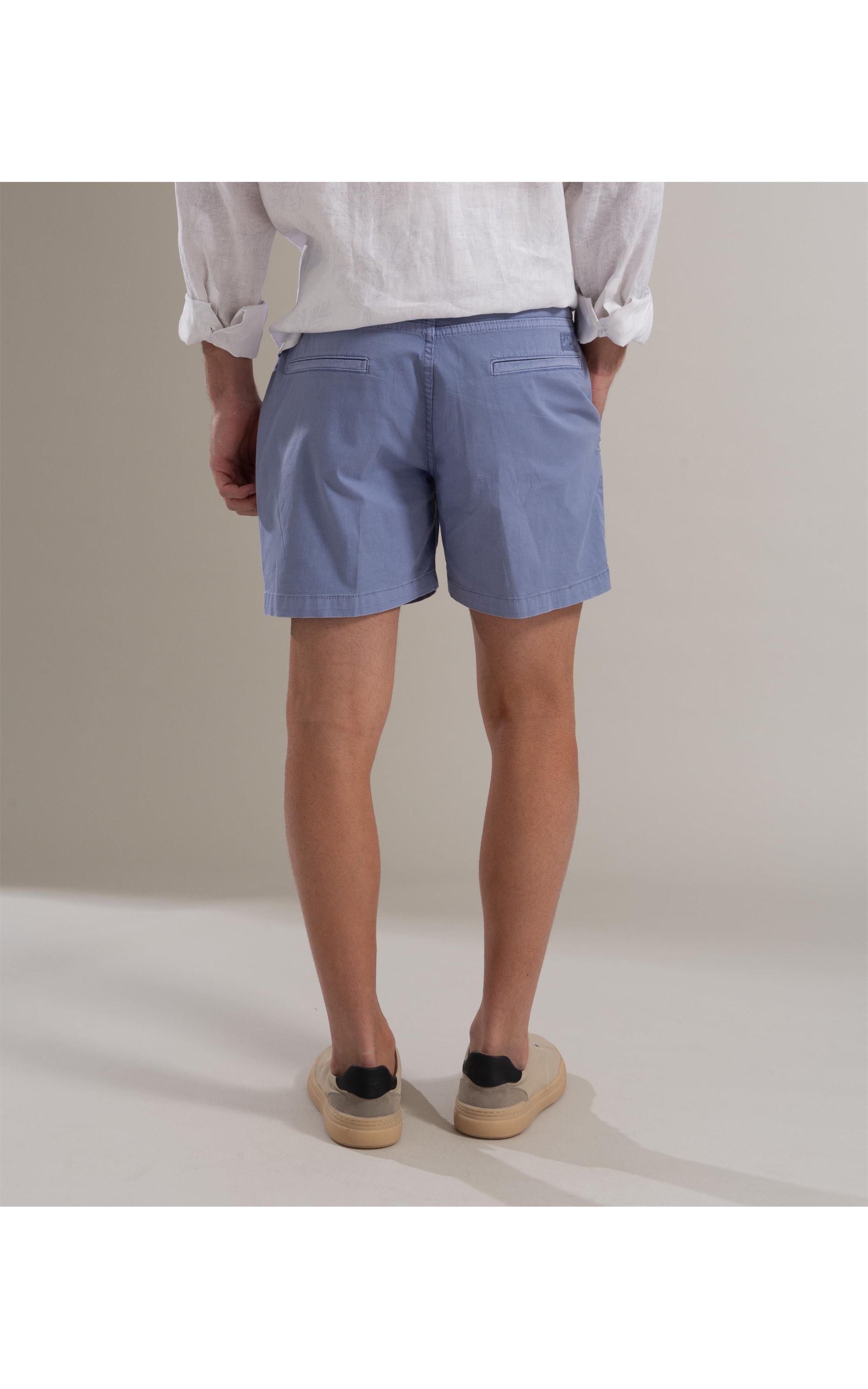 Bermuda Chino Hawaii Canvas Azul Pervante