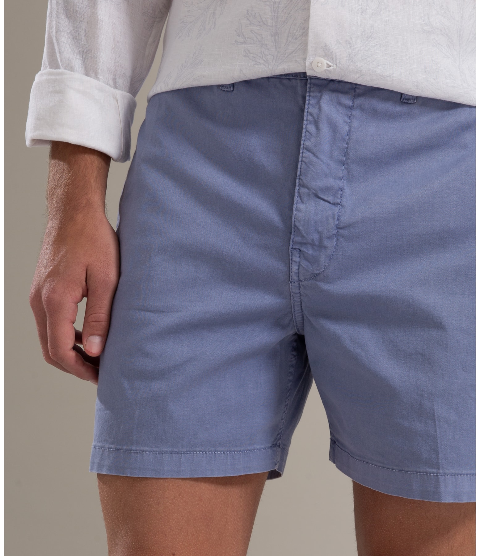 Bermuda Chino Hawaii Canvas Azul Pervante