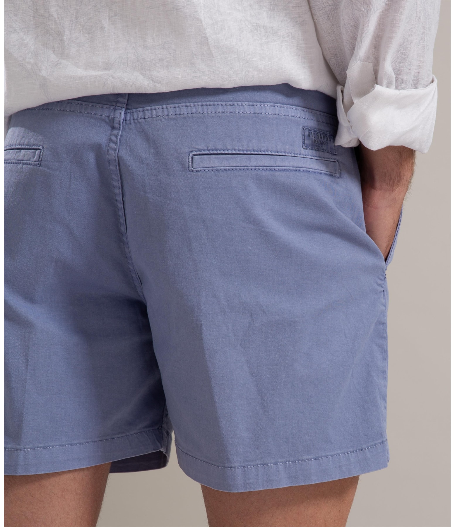 Bermuda Chino Hawaii Canvas Azul Pervante