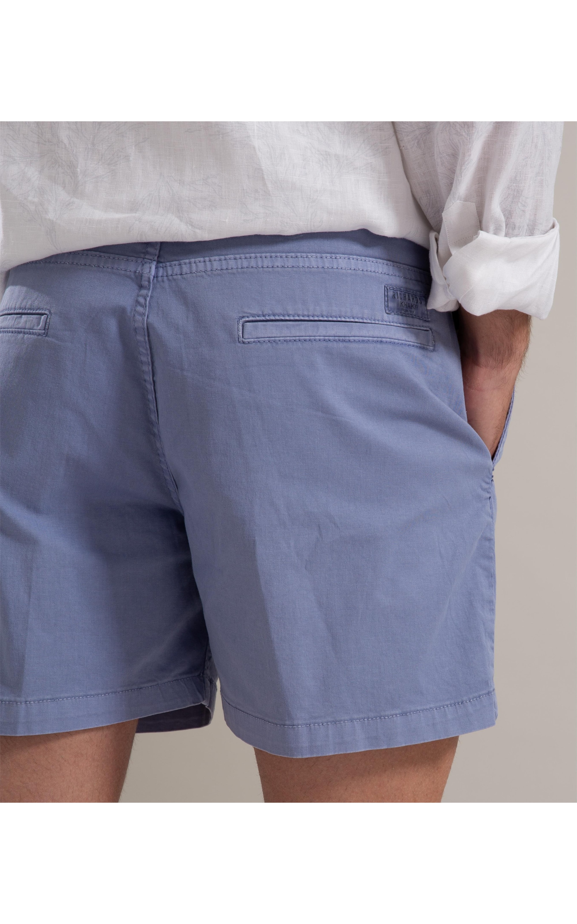 Bermuda Chino Hawaii Canvas Azul Pervante