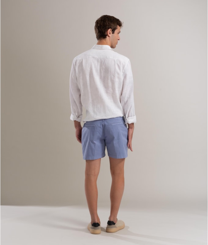 Bermuda Chino Hawaii Canvas Azul Pervante