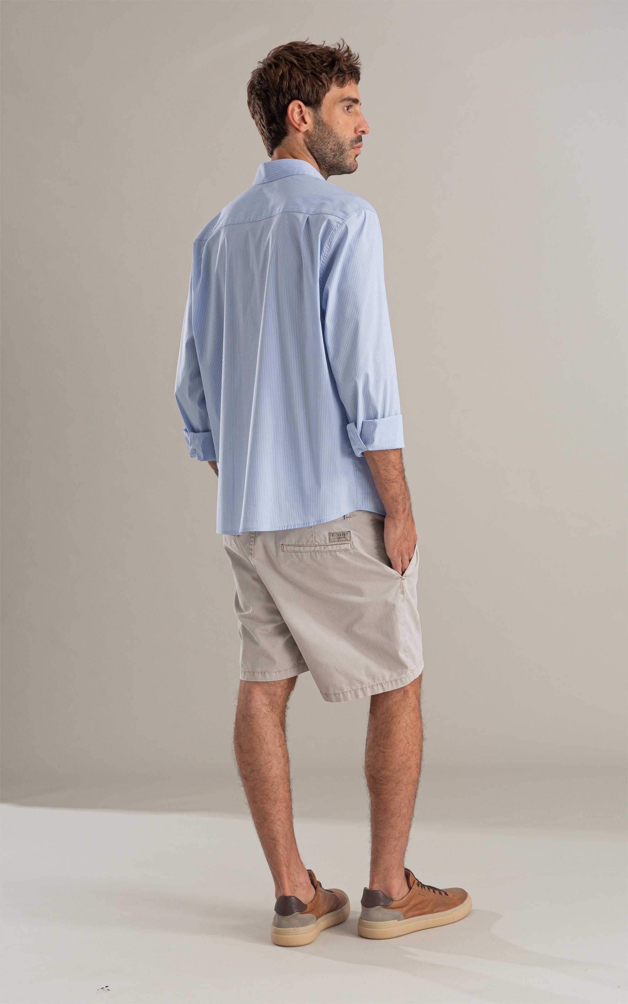 Bermuda Chino Hawaii Vm Silver
