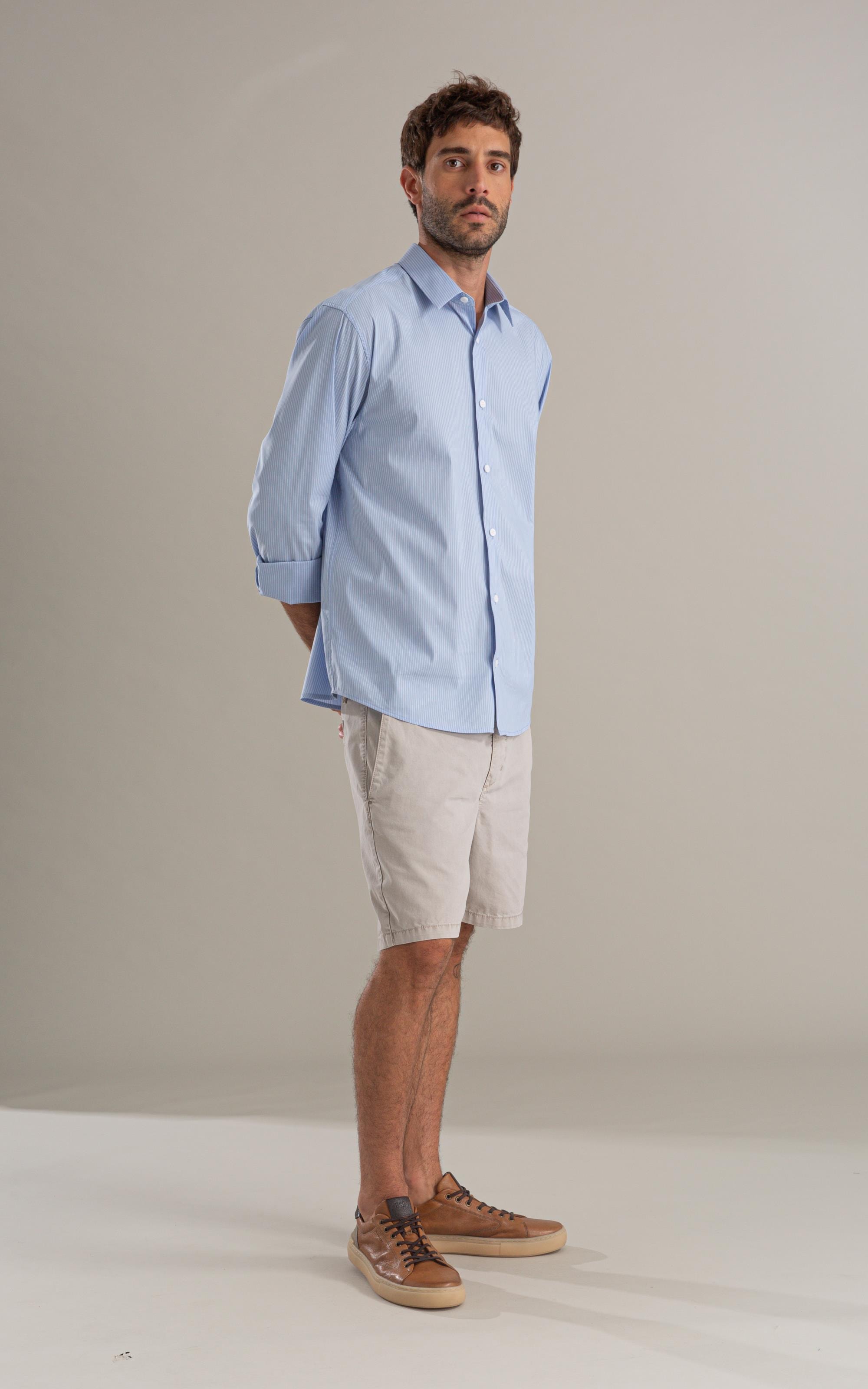 Bermuda Chino Hawaii Vm Silver