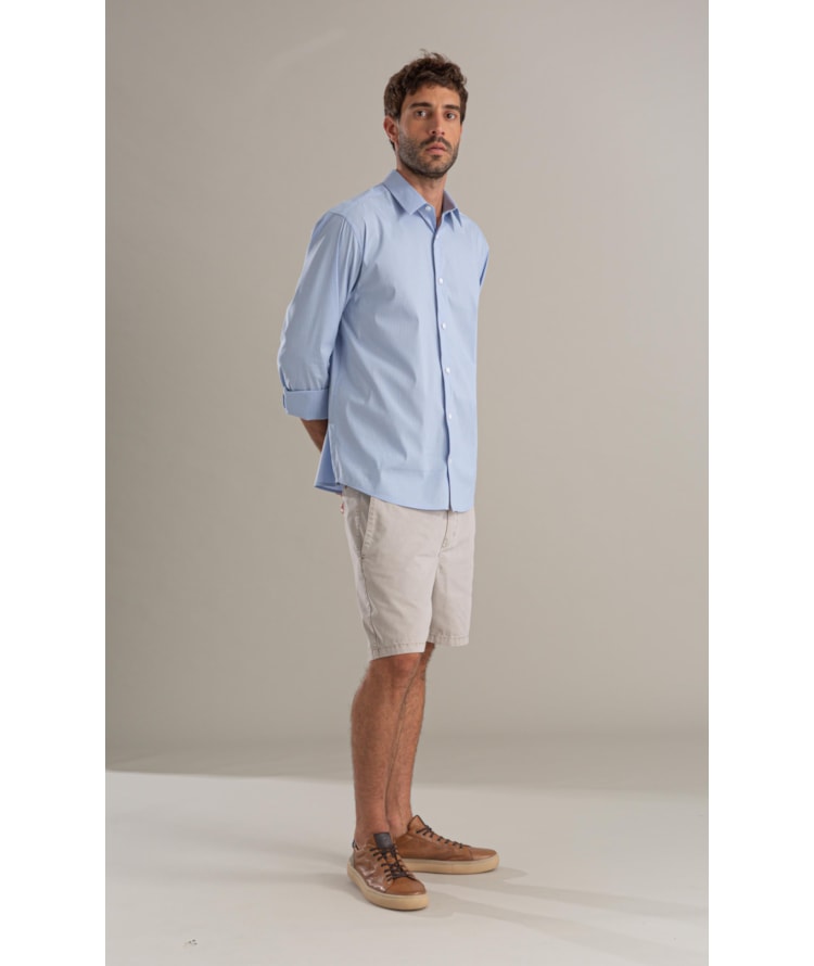 Bermuda Chino Hawaii Vm Silver