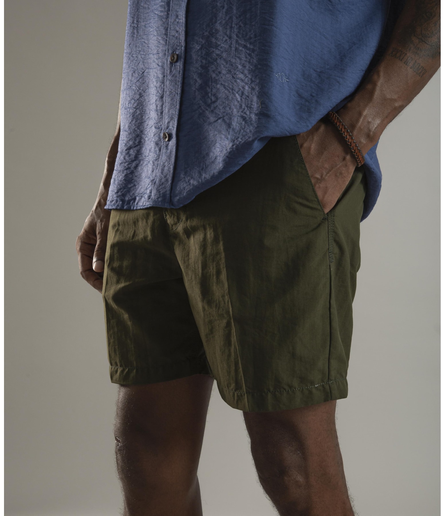 Bermuda Chino Hawaii Waltel Verde Militar