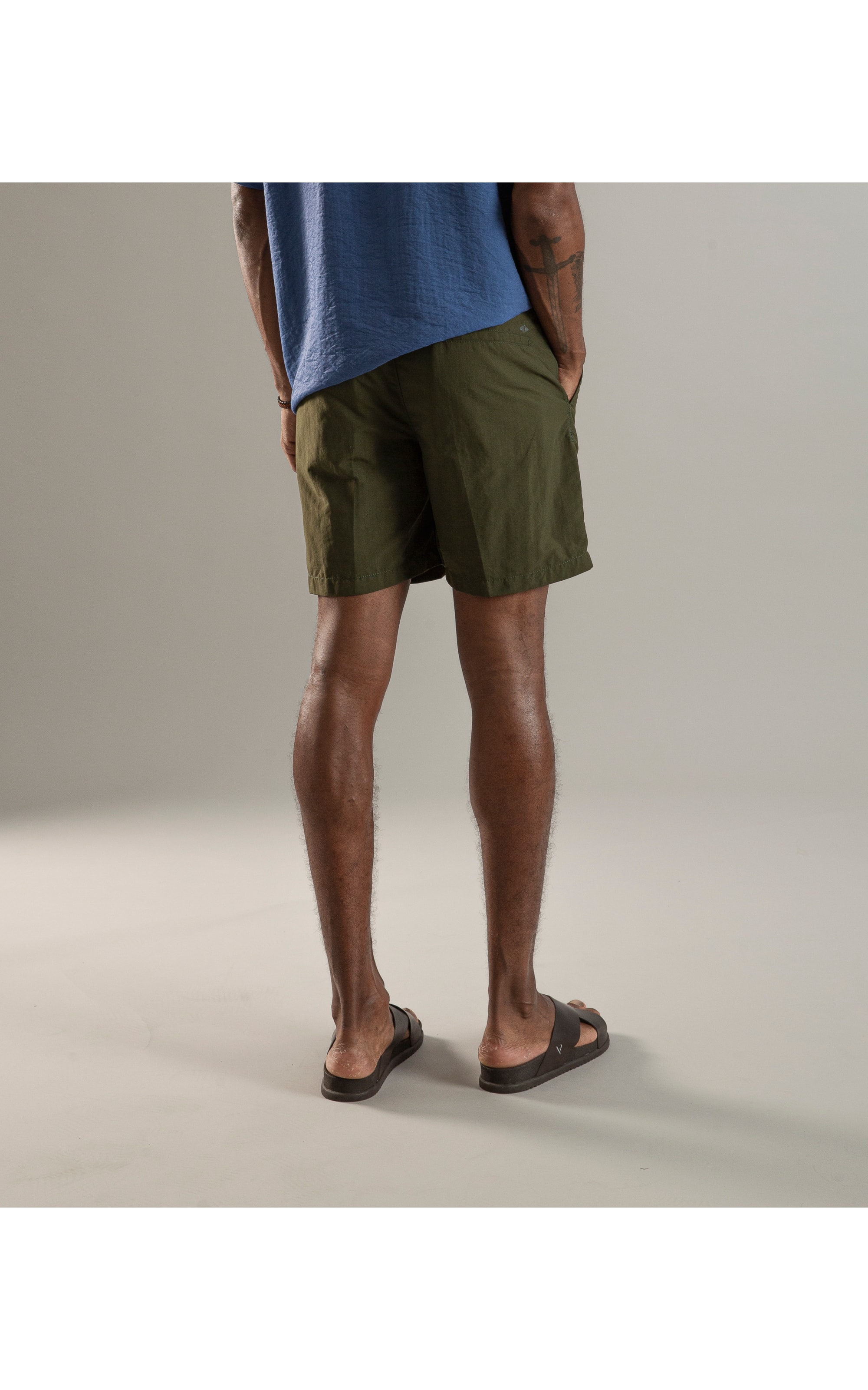 Bermuda Chino Hawaii Waltel Verde Militar
