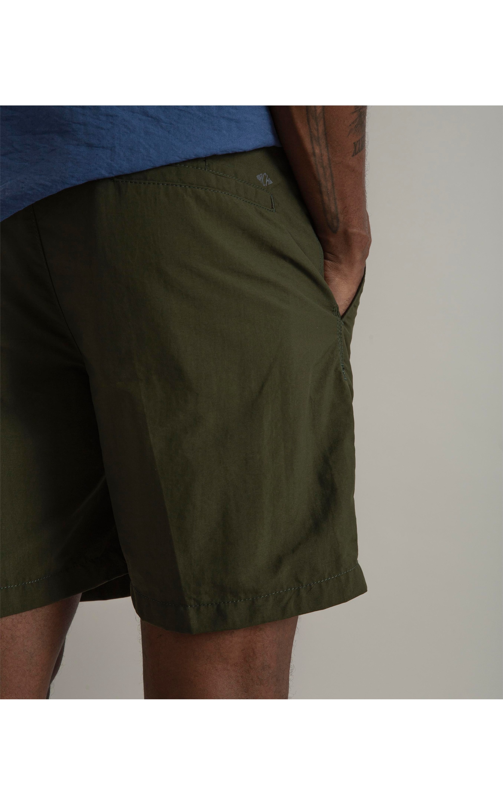 Bermuda Chino Hawaii Waltel Verde Militar