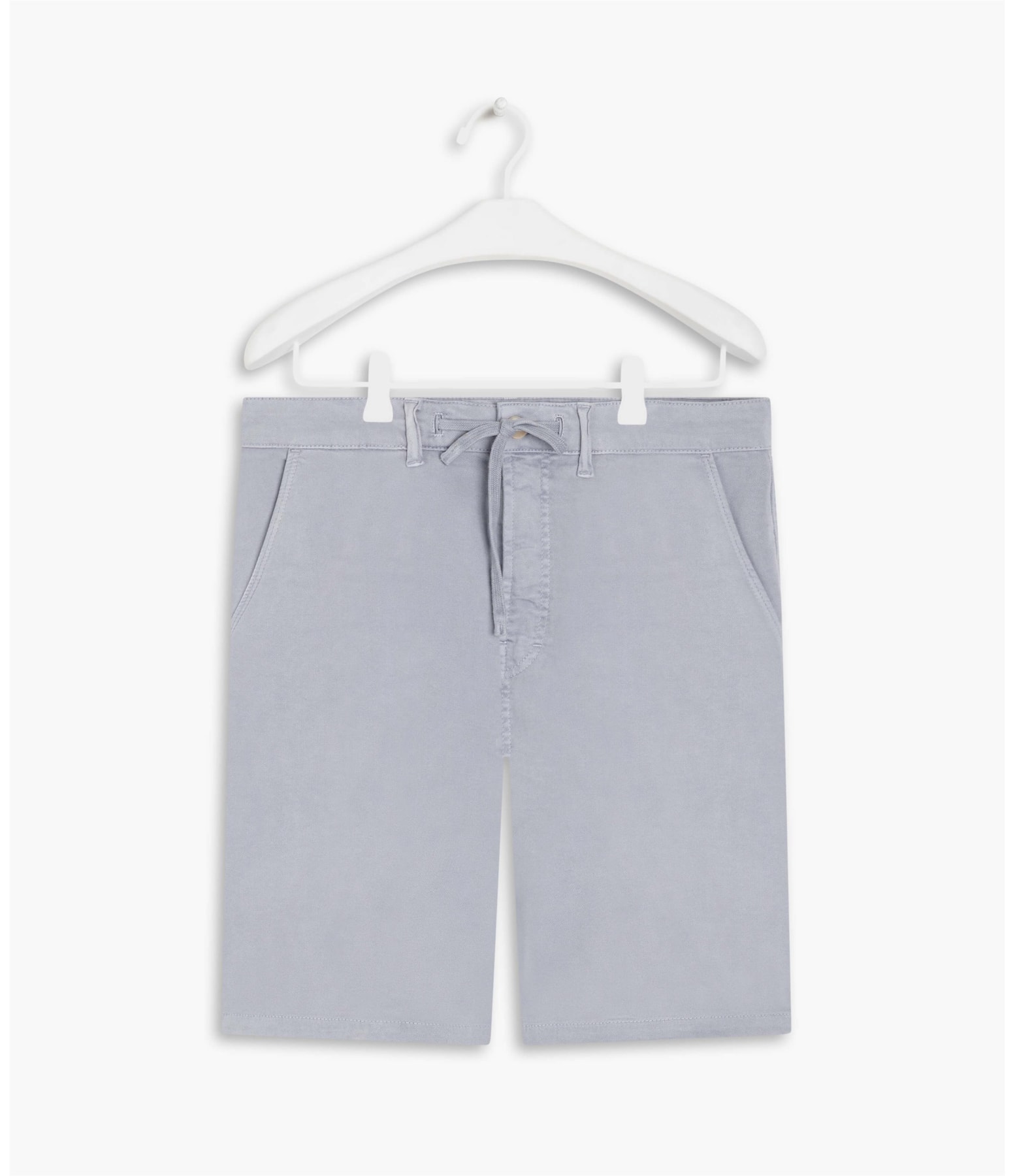 Bermuda Chino Jogger Azul Pervante
