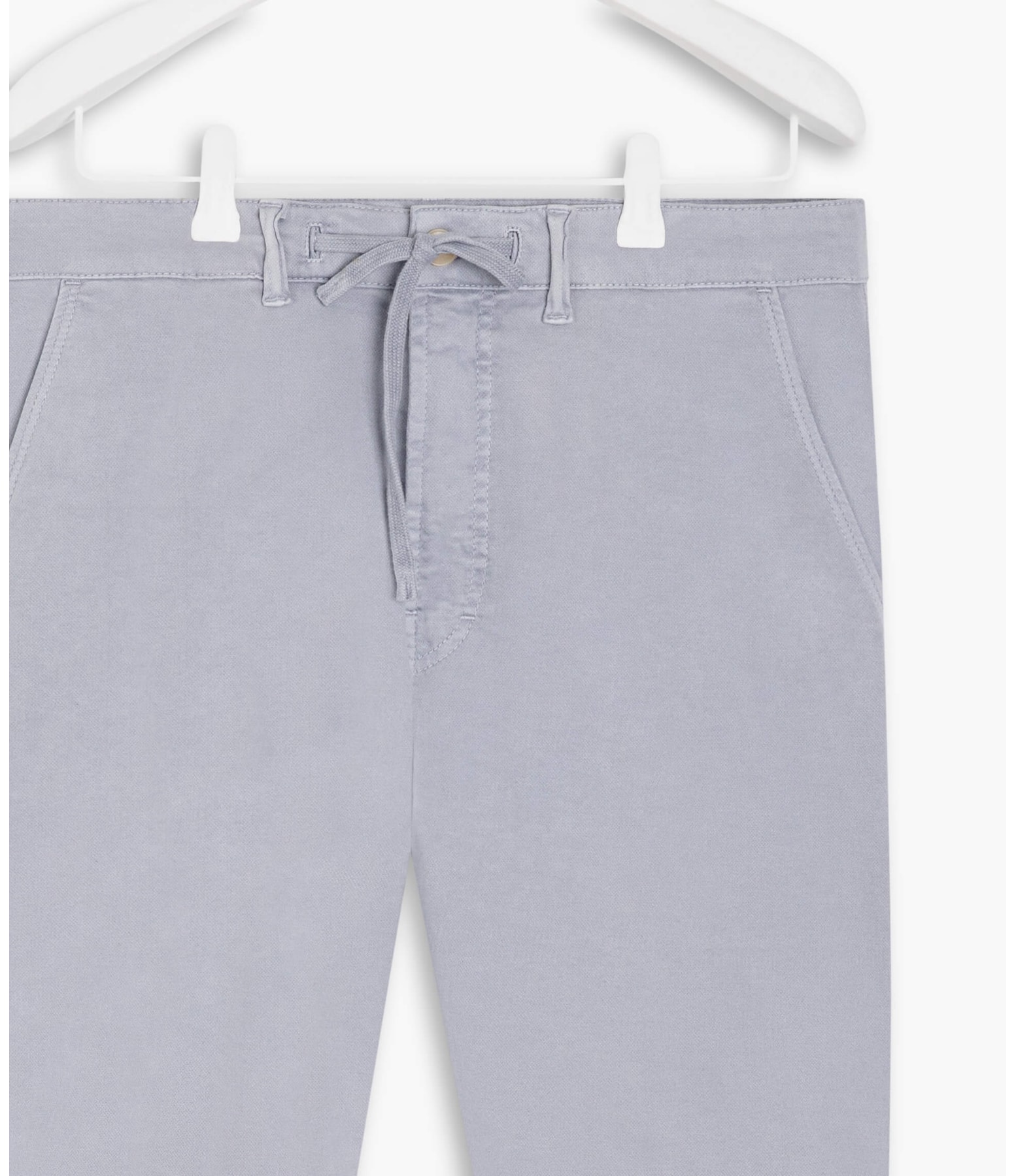 Bermuda Chino Jogger Azul Pervante