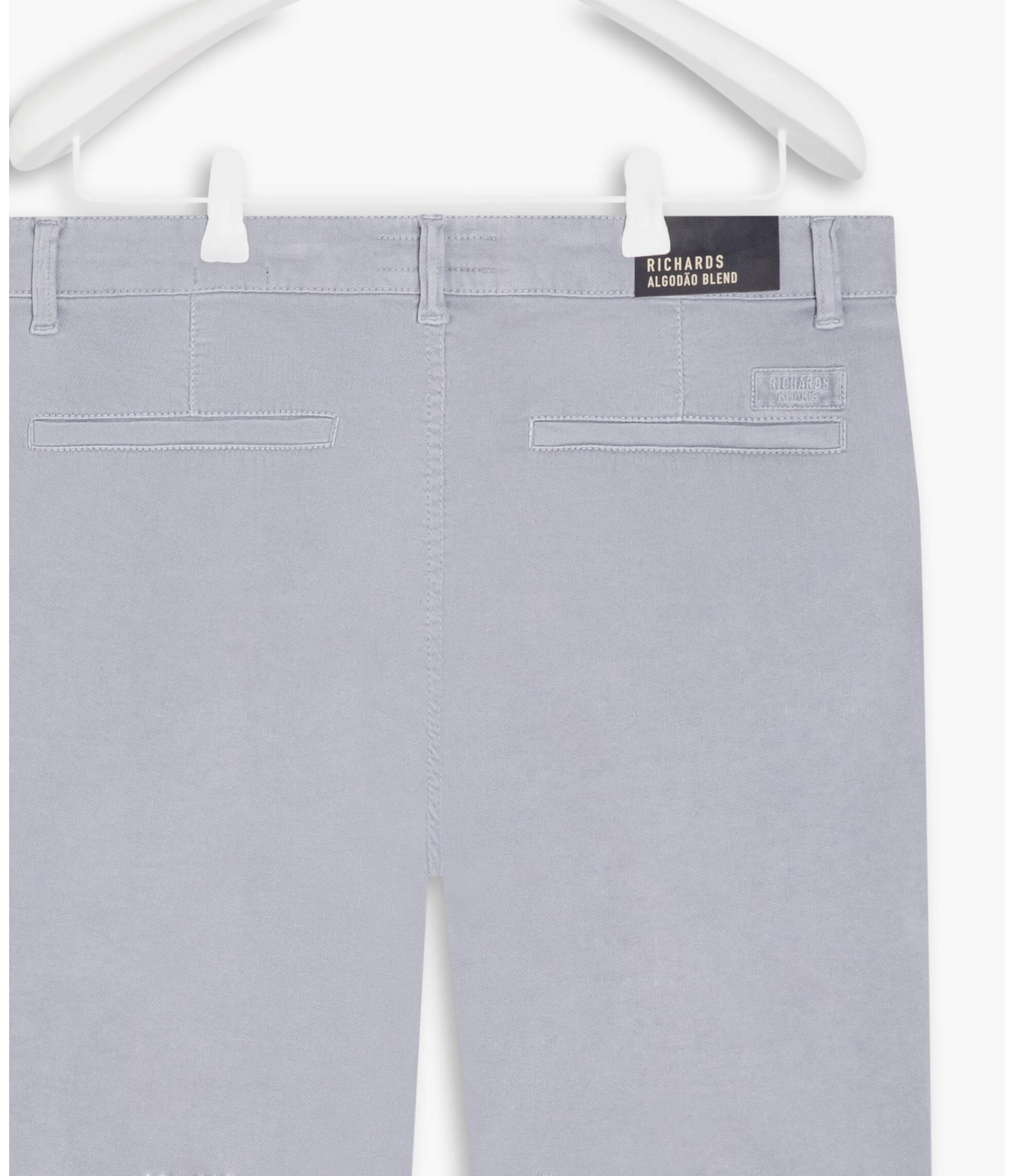Bermuda Chino Jogger Azul Pervante
