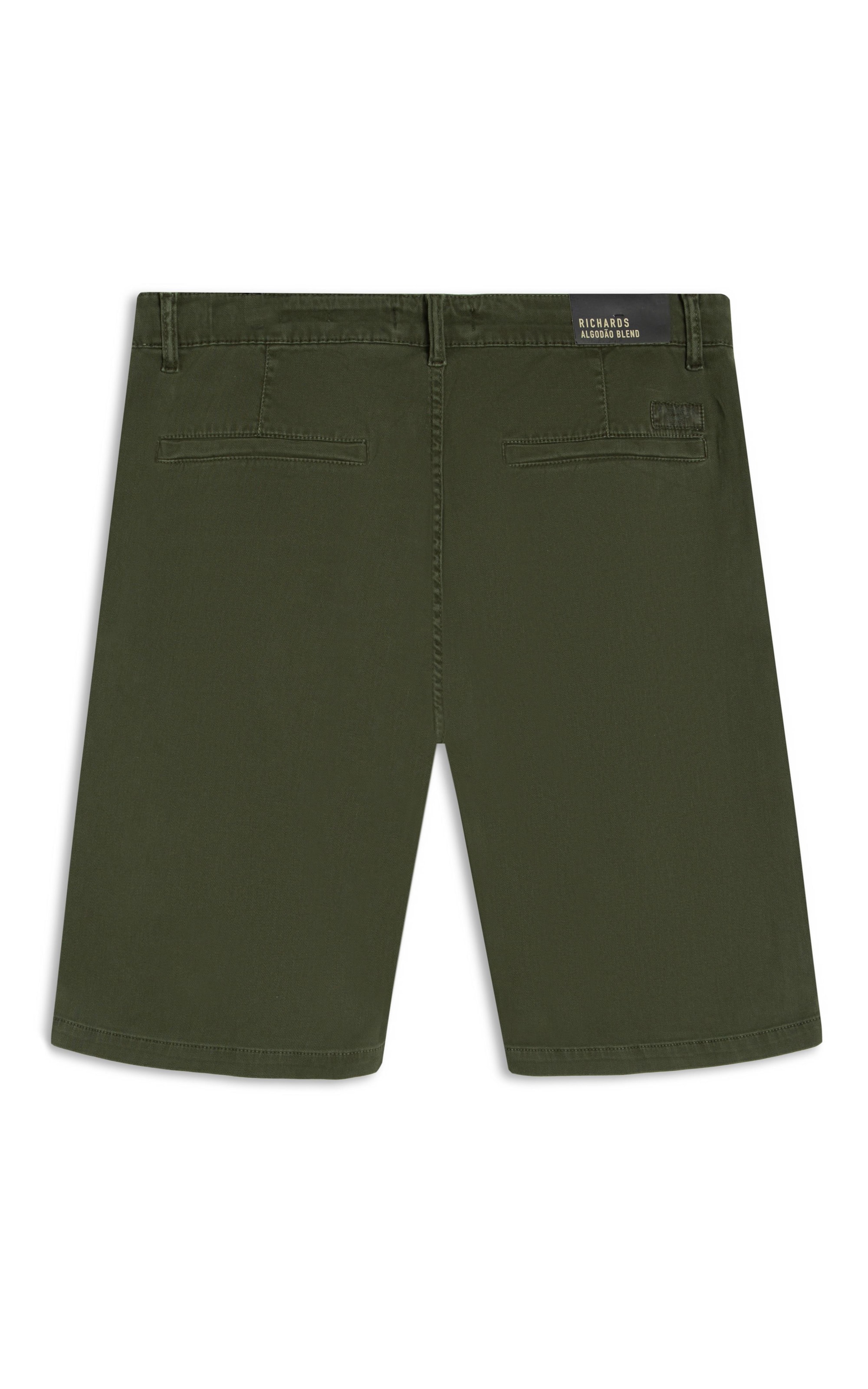 Bermuda Chino Jogger Verde Escuro