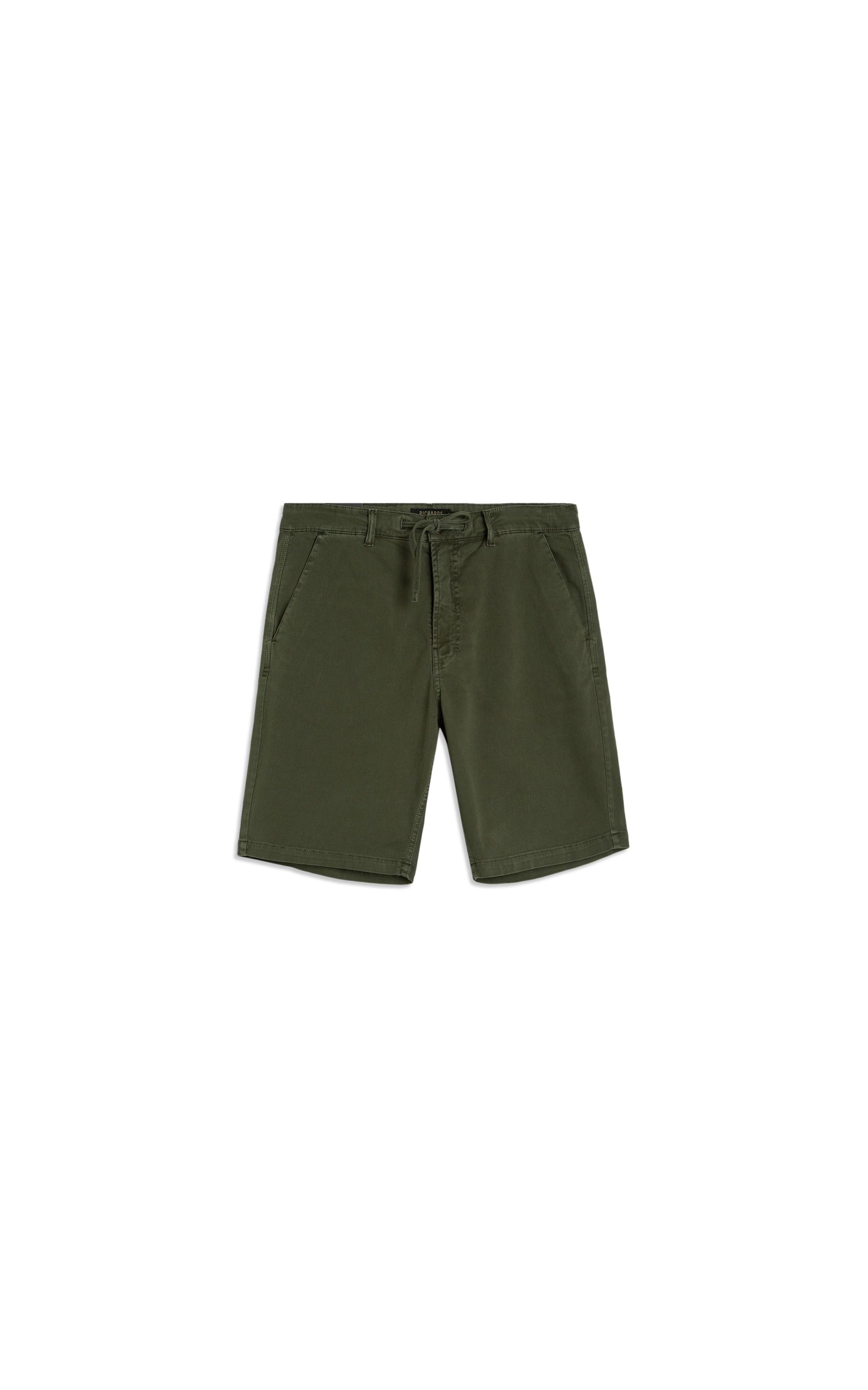 Bermuda Chino Jogger Verde Escuro