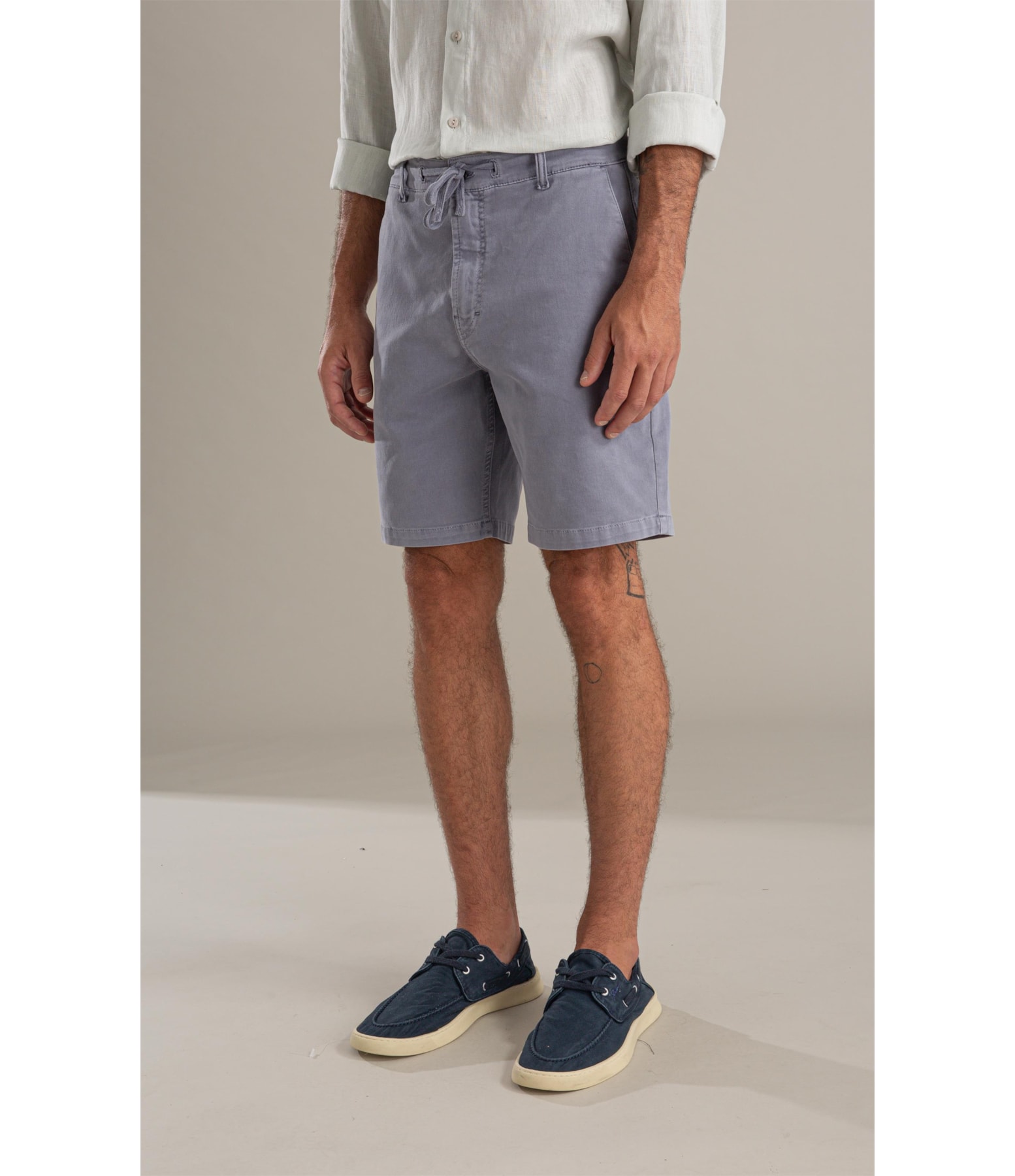 Bermuda Chino Jogging Classic Blue Vintage
